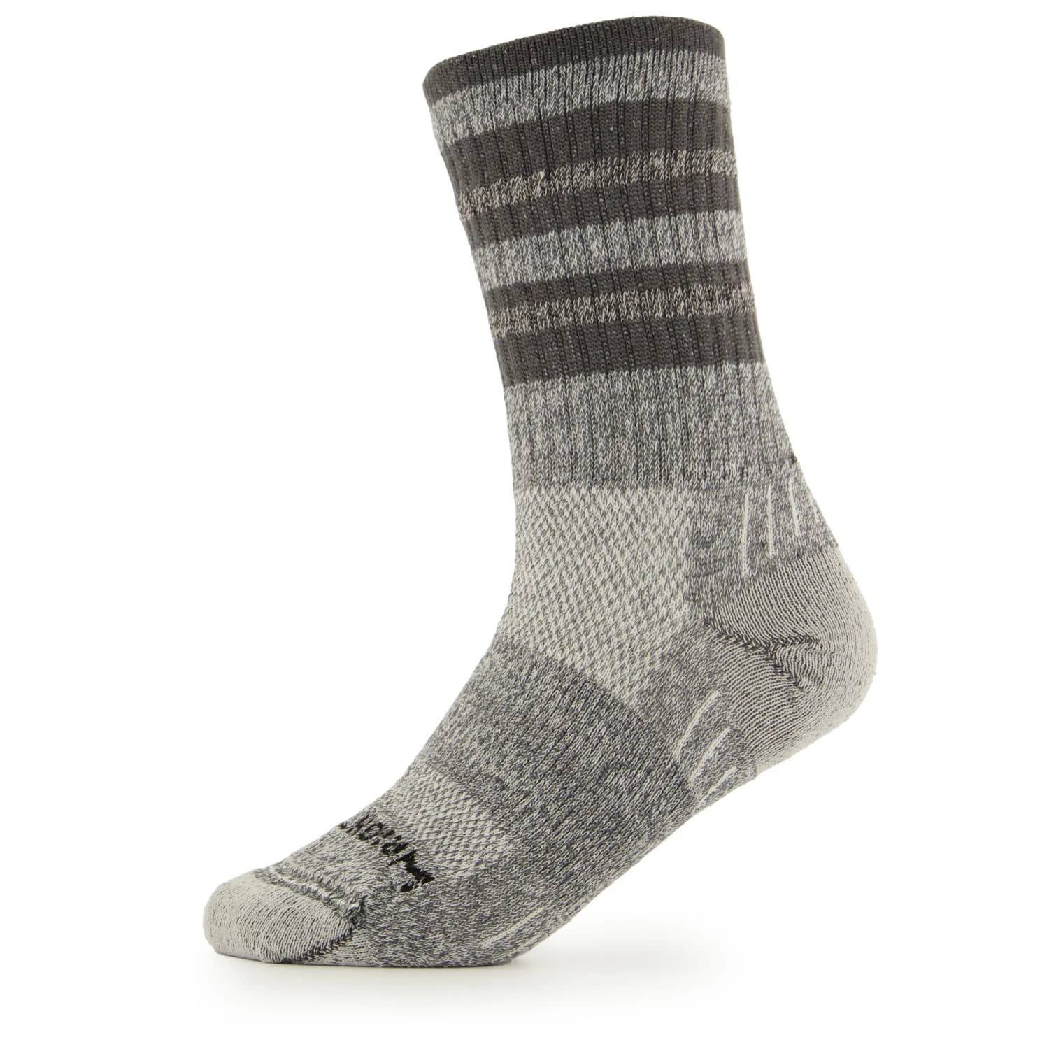 Туристически чорапи Wrightsock Escape Crew Walking socks - Ash Stripes
