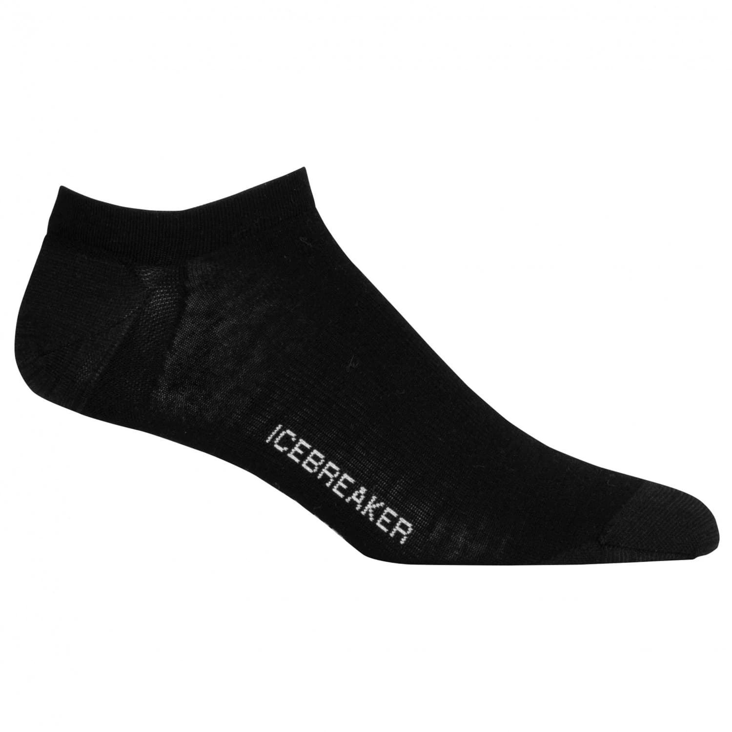Мъжки спортни чорапи Icebreaker Lifestyle Fine Gauge No Show Sports socks - Black / Snow