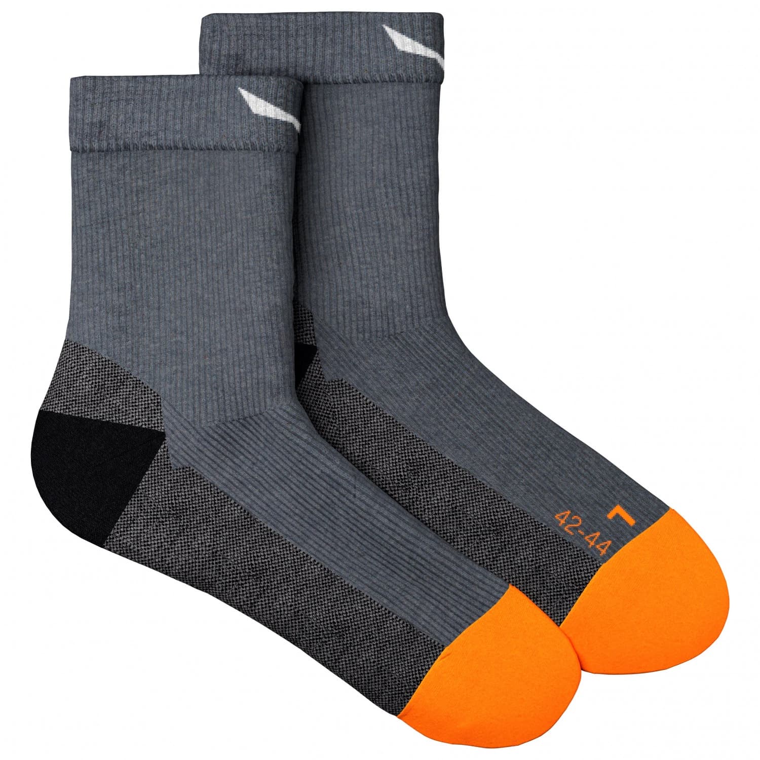 Мъжки туристически чорапи Salewa MTN TRN All Mountain QRT Sock Walking socks - Grey Melange