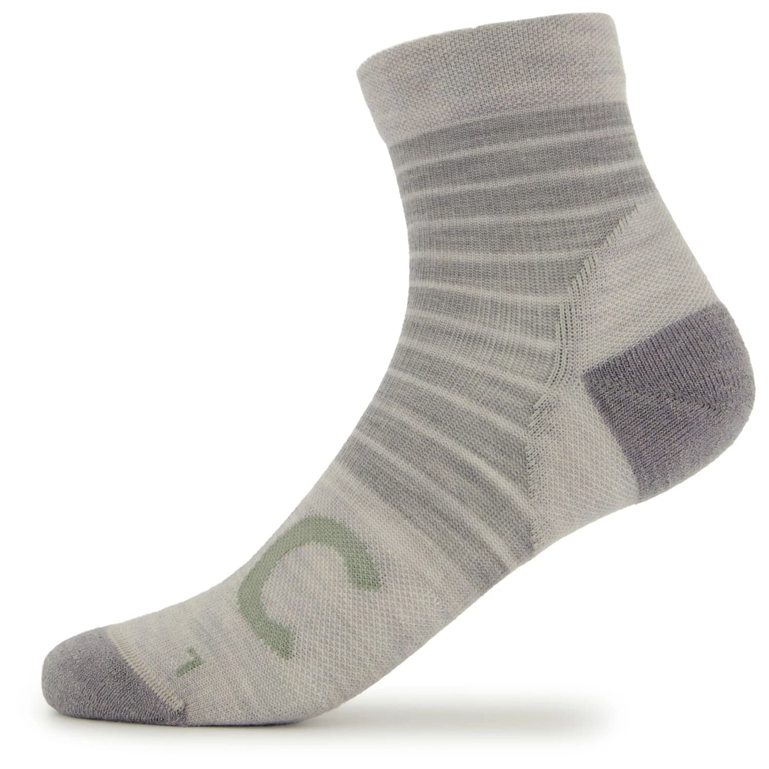 Чорапи за колоездене Stoic Merino MTB Quarter Socks Cycling socks - Silver / Fossil
