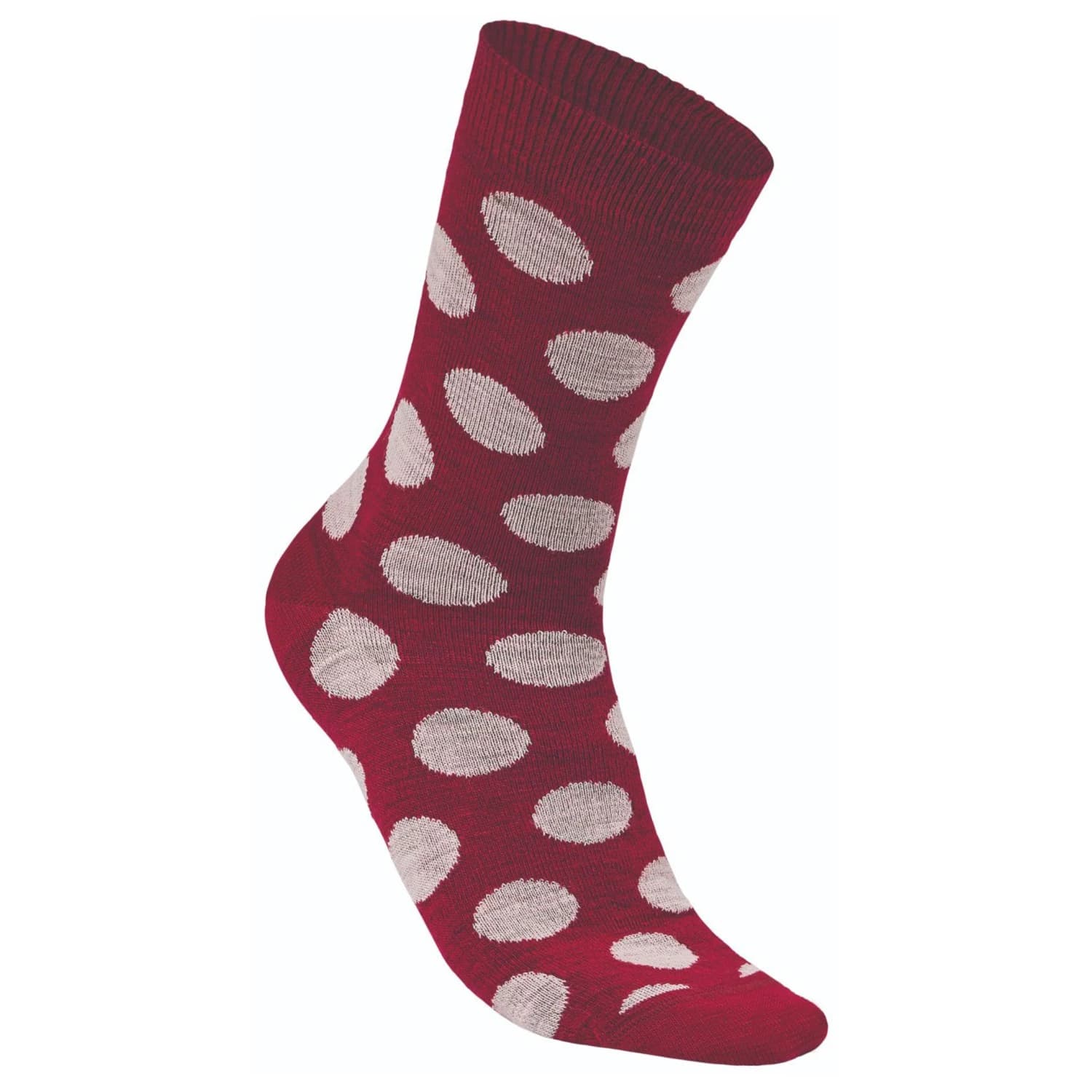 Мериносови чорапи Ivanhoe of sweden Wool Sock Dot Merino socks - Red Bud