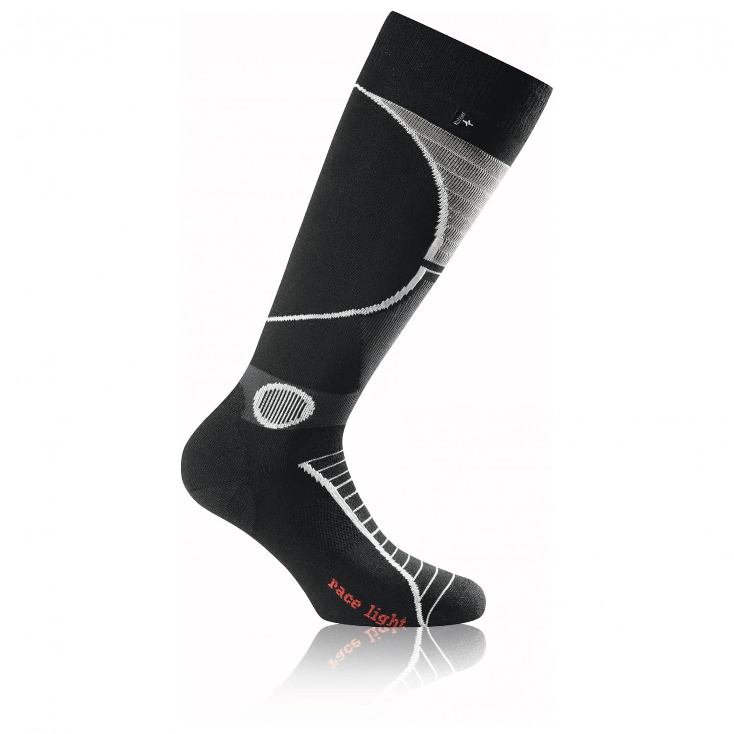 Ски чорапи Rohner Race Light Ski socks - Black