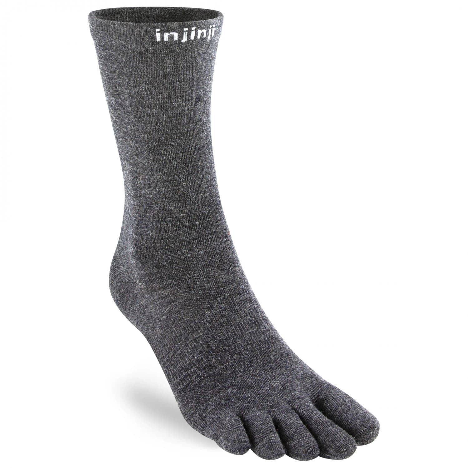 Спортни чорапи Injinji Liner Crew Wool Sports socks - Slate