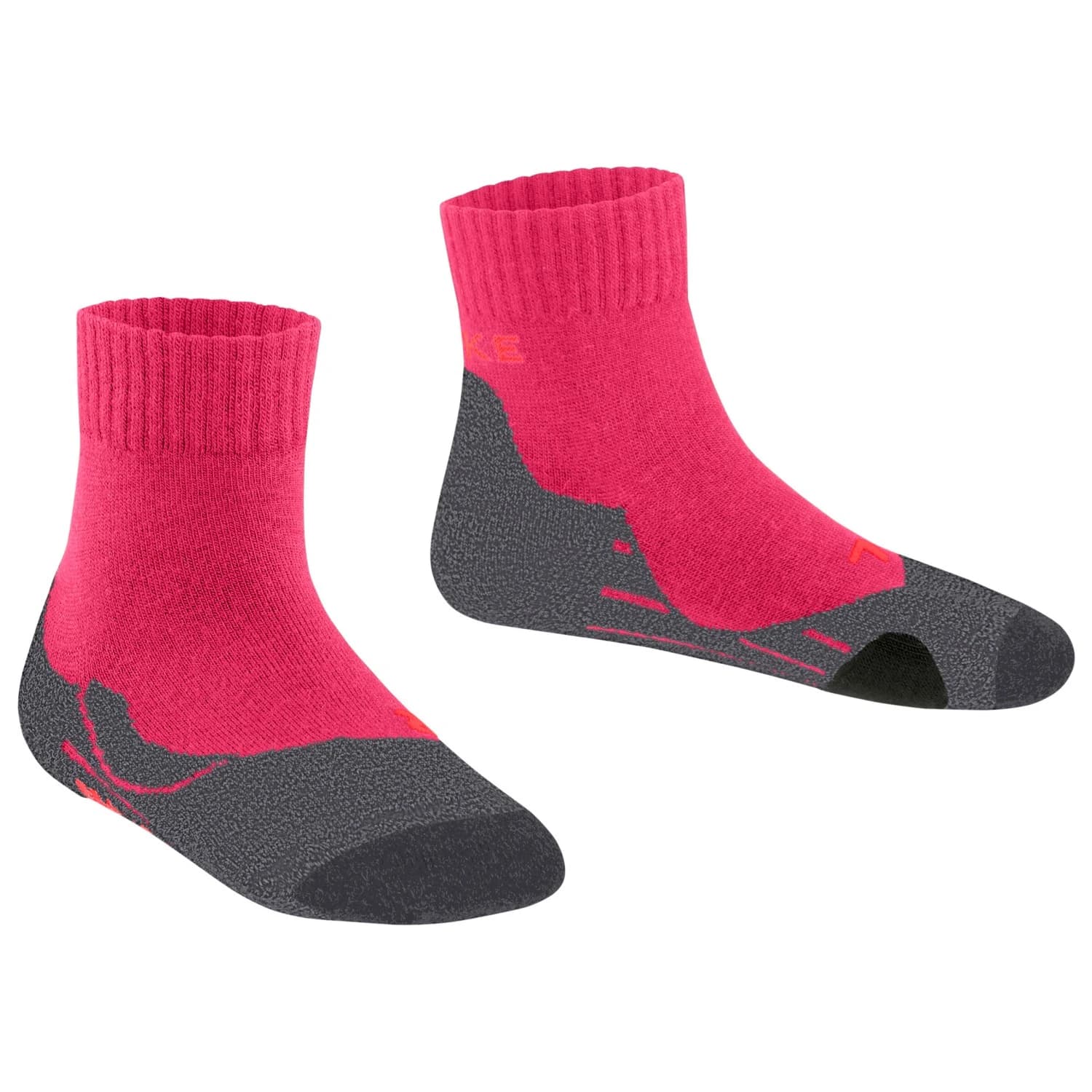 Детски туристически чорапи Falke Kid's TK2 Short Walking socks - Red II