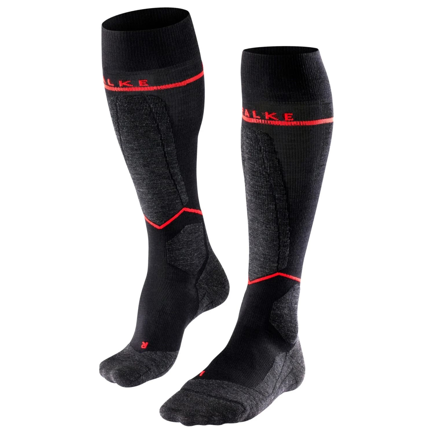 Ски чорапи Falke SK4 Energizing Light Ski socks - Black