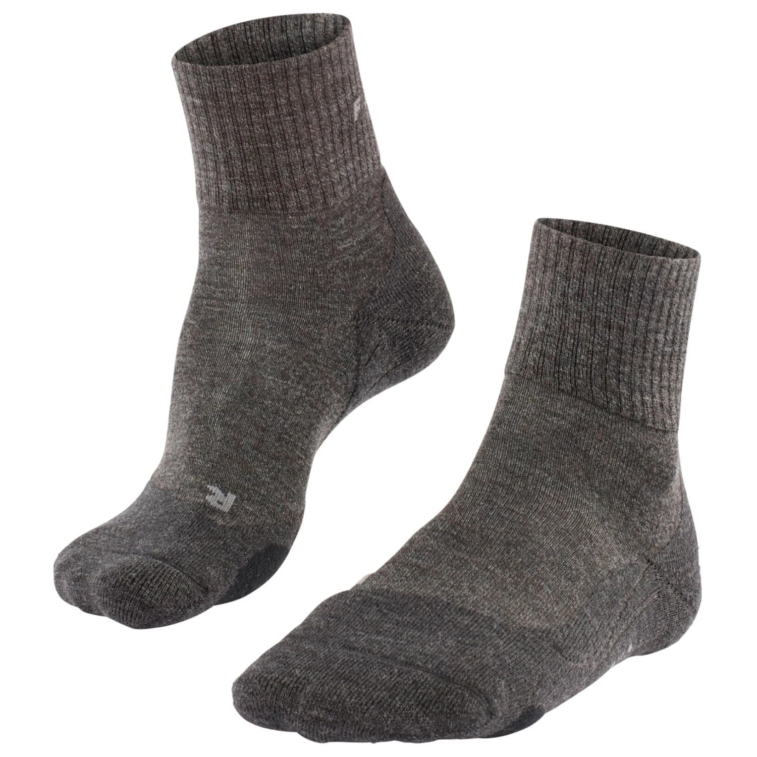 Мъжки туристически чорапи Falke TK2 Wool Short Walking socks - Smog