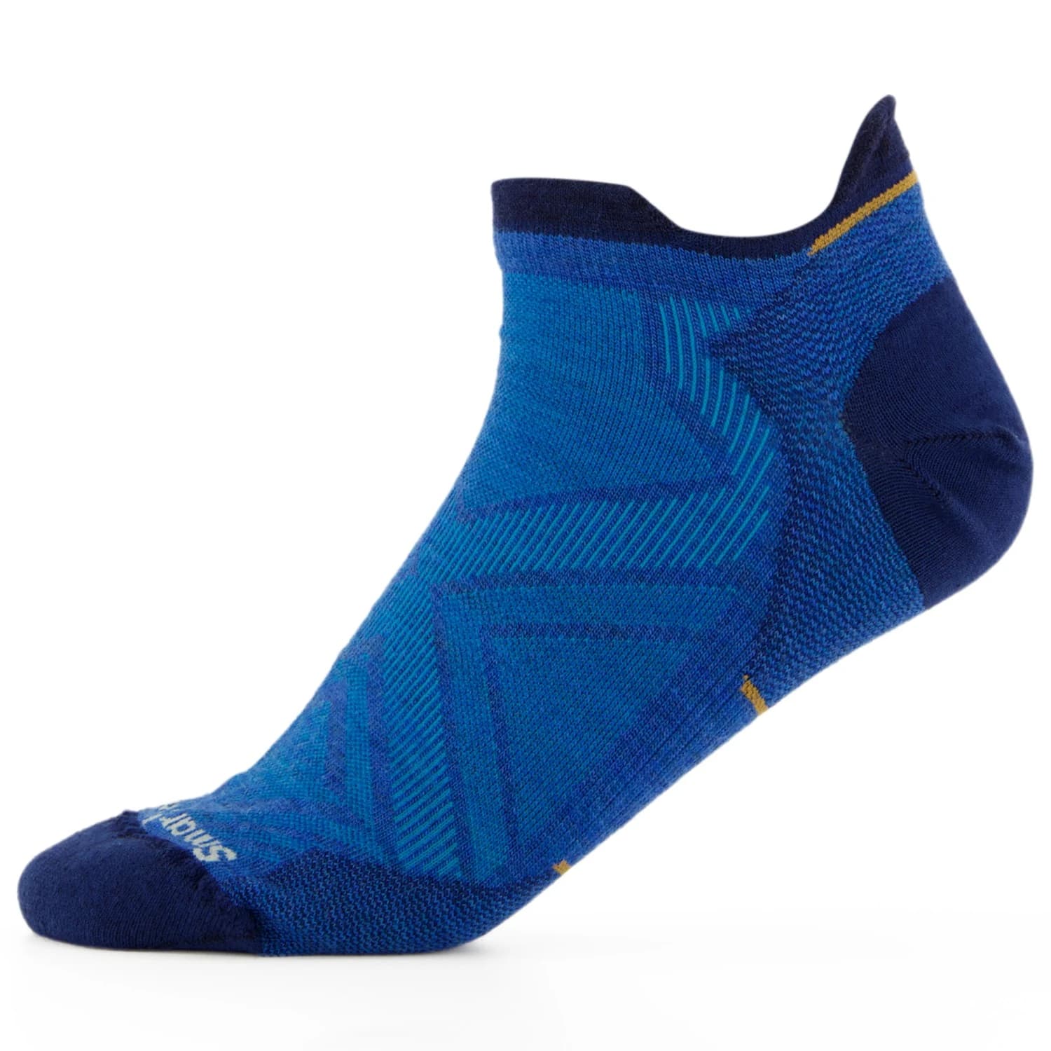 Чорапи за бягане Smartwool Run Zero Cushion Low Ankle Running socks - Laguna Blue