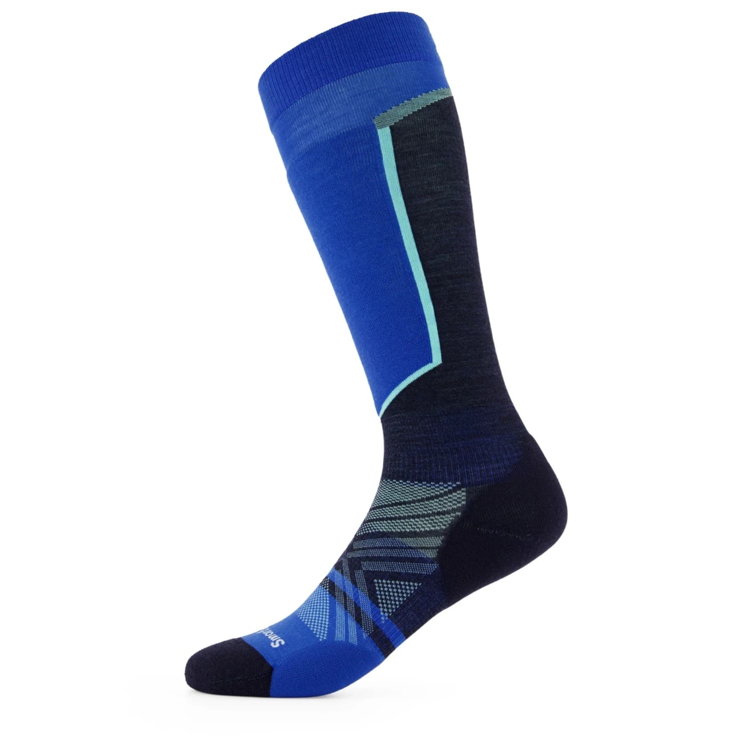 Ски чорапи Smartwool Ski Targeted Cushion OTC Ski socks - Laguna Blue