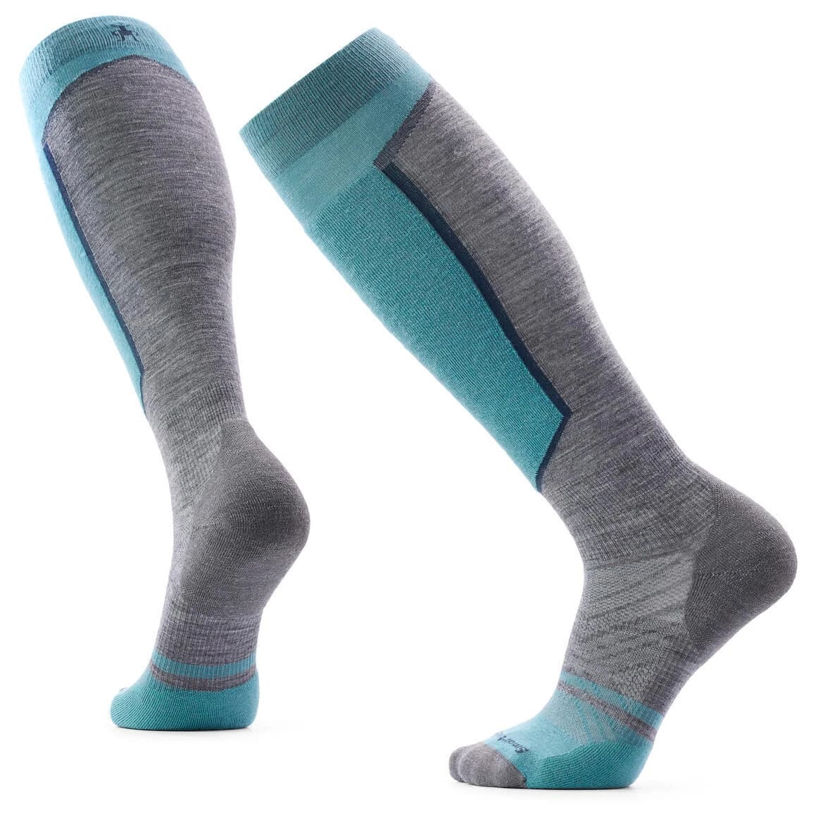 Ски чорапи Smartwool Ski Targeted Cushion OTC Ski socks - Dusty Teal