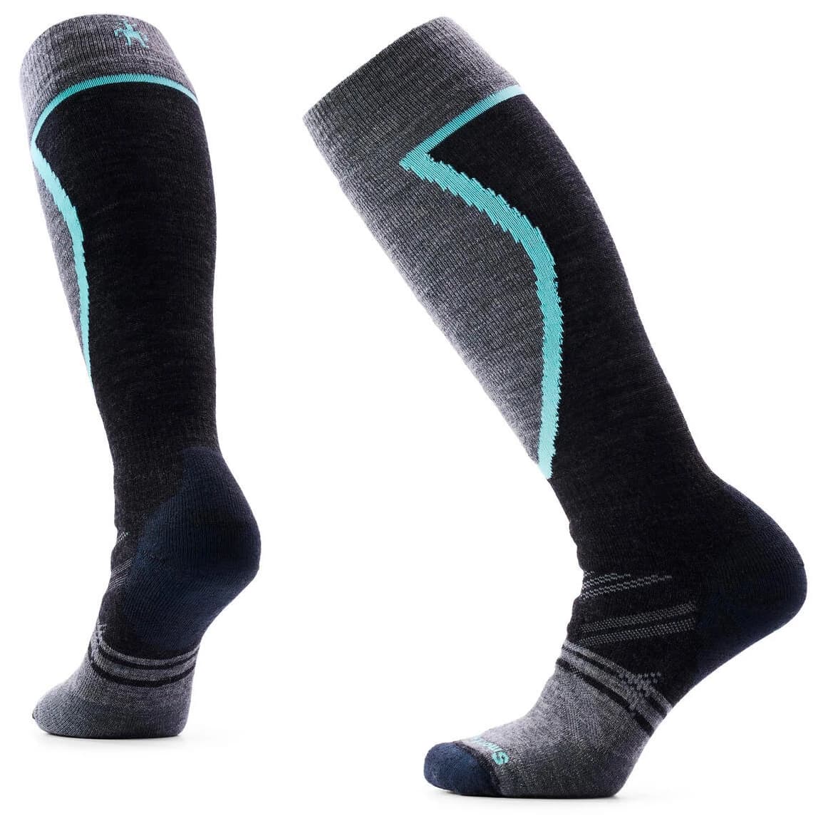 Ски чорапи Smartwool Women's Ski Full Cushion OTC Ski socks - Charcoal