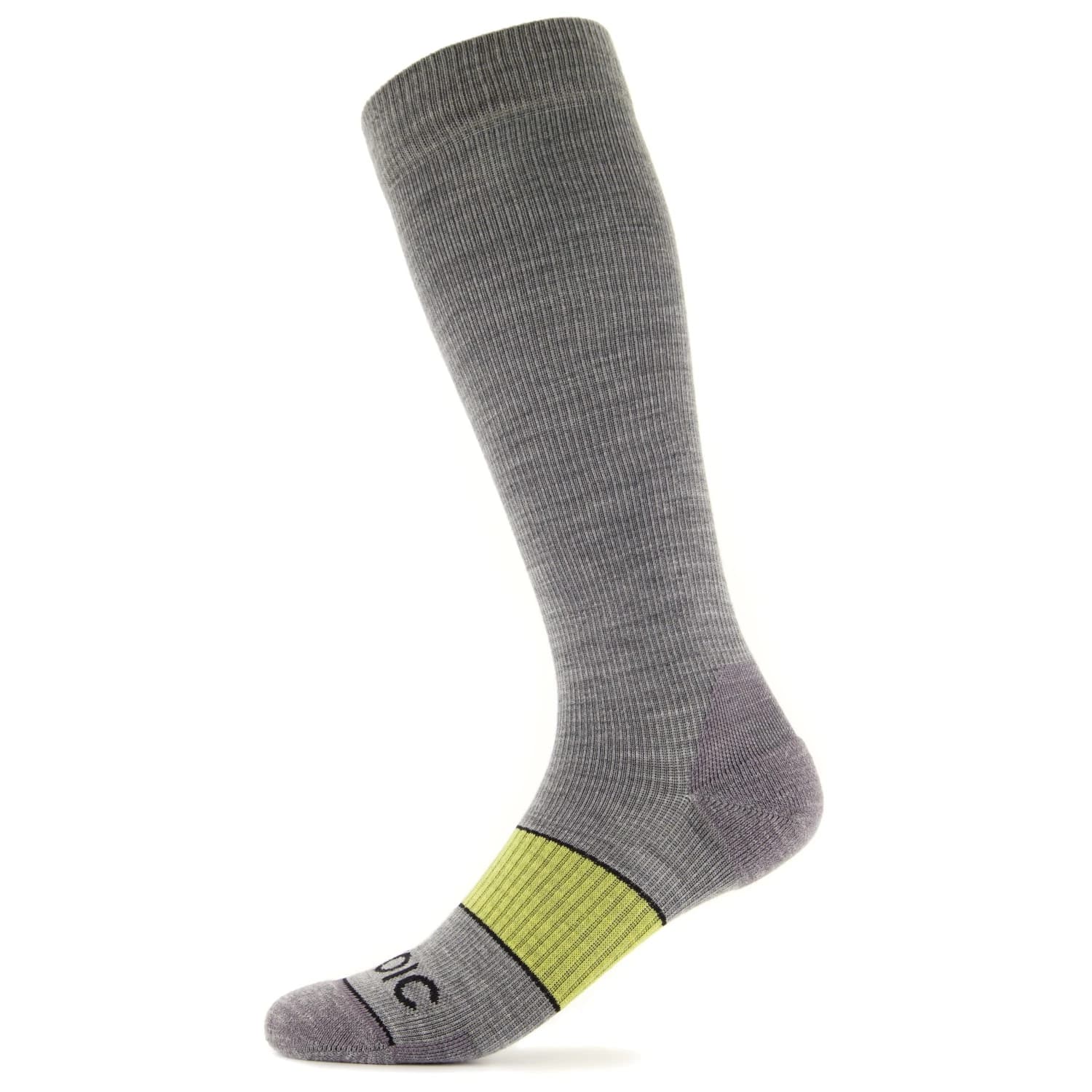 Компресионни чорапи Stoic Merino Light Compression Socks - Grey / Lime II