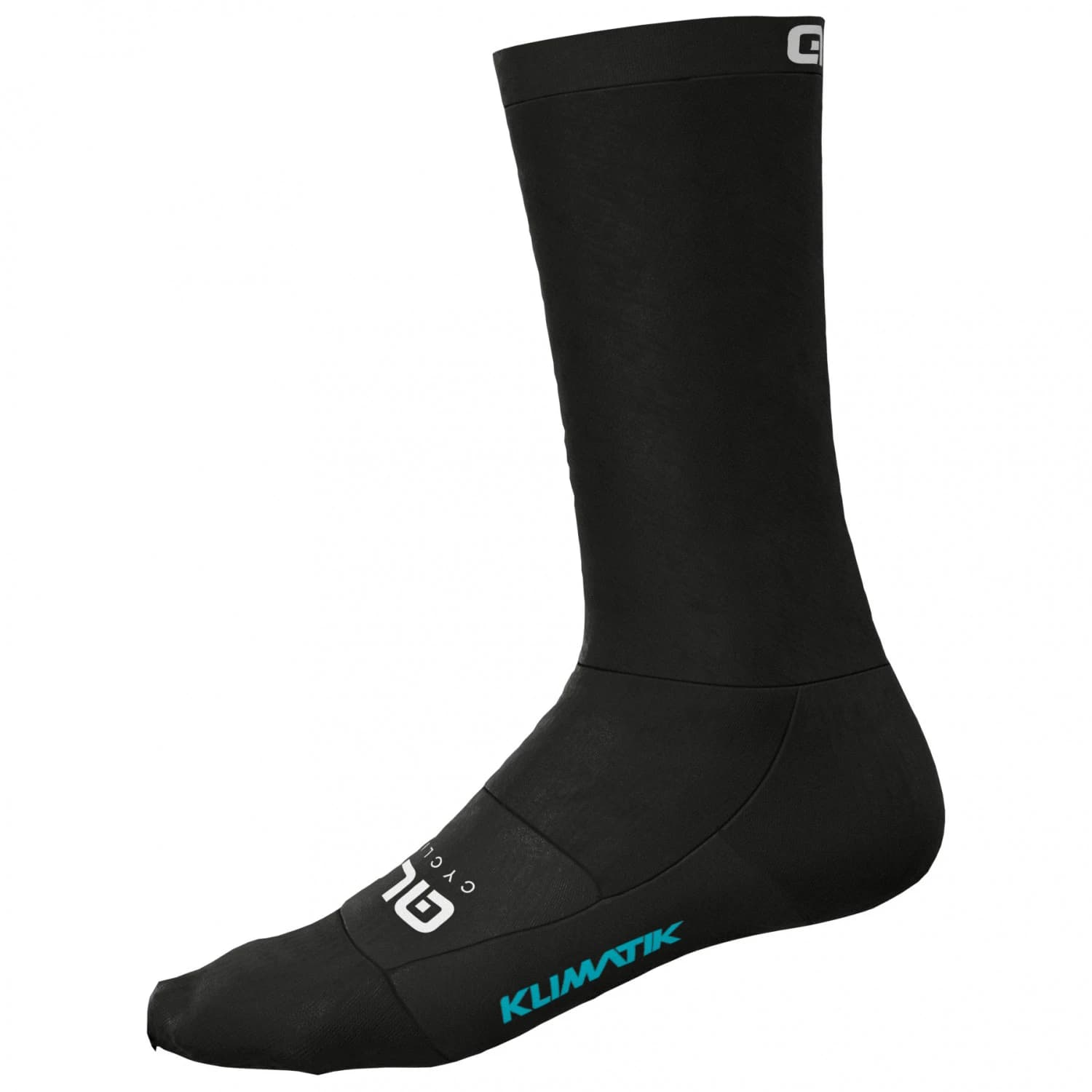 Чорапи за колоездене Alé Team Klimatik Cycling socks - Black / White