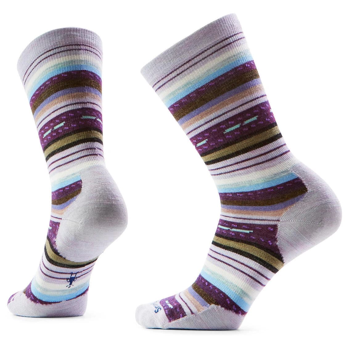 Спортни чорапи Smartwool Everyday Margarita Crew Sports socks - Purple Eclipse