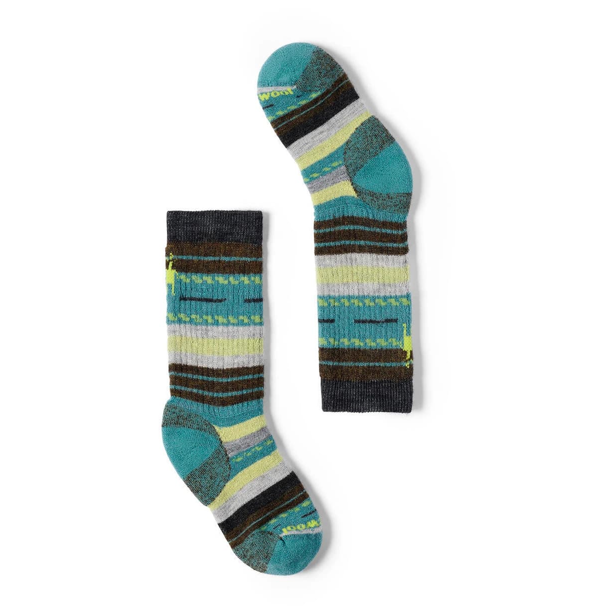 Детски туристически чорапи Smartwool Kids' Hike Full Cushion Margarita Crew Socks Sports socks - Dusty Teal
