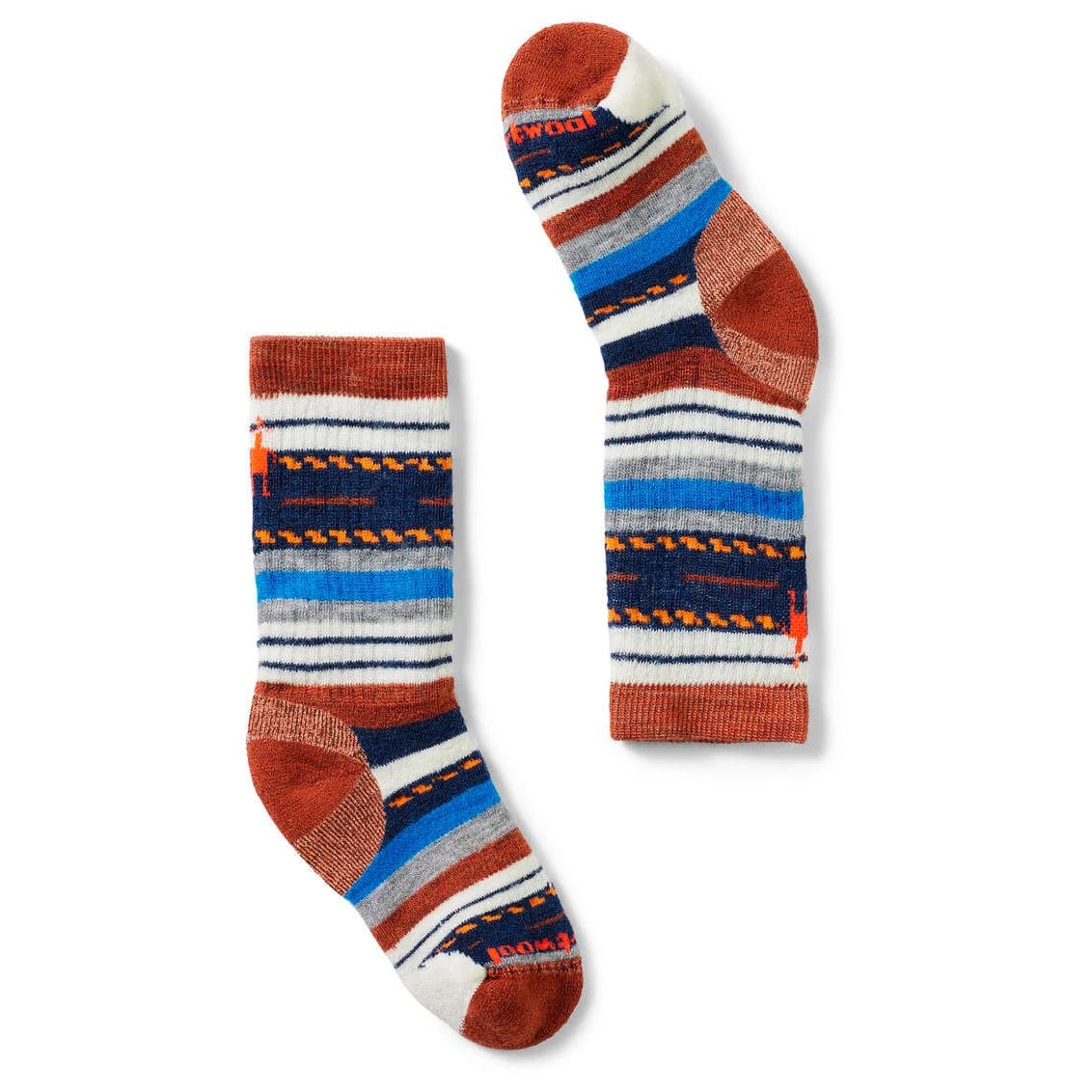 Детски туристически чорапи Smartwool Kids' Hike Full Cushion Margarita Crew Socks Sports socks - Picante