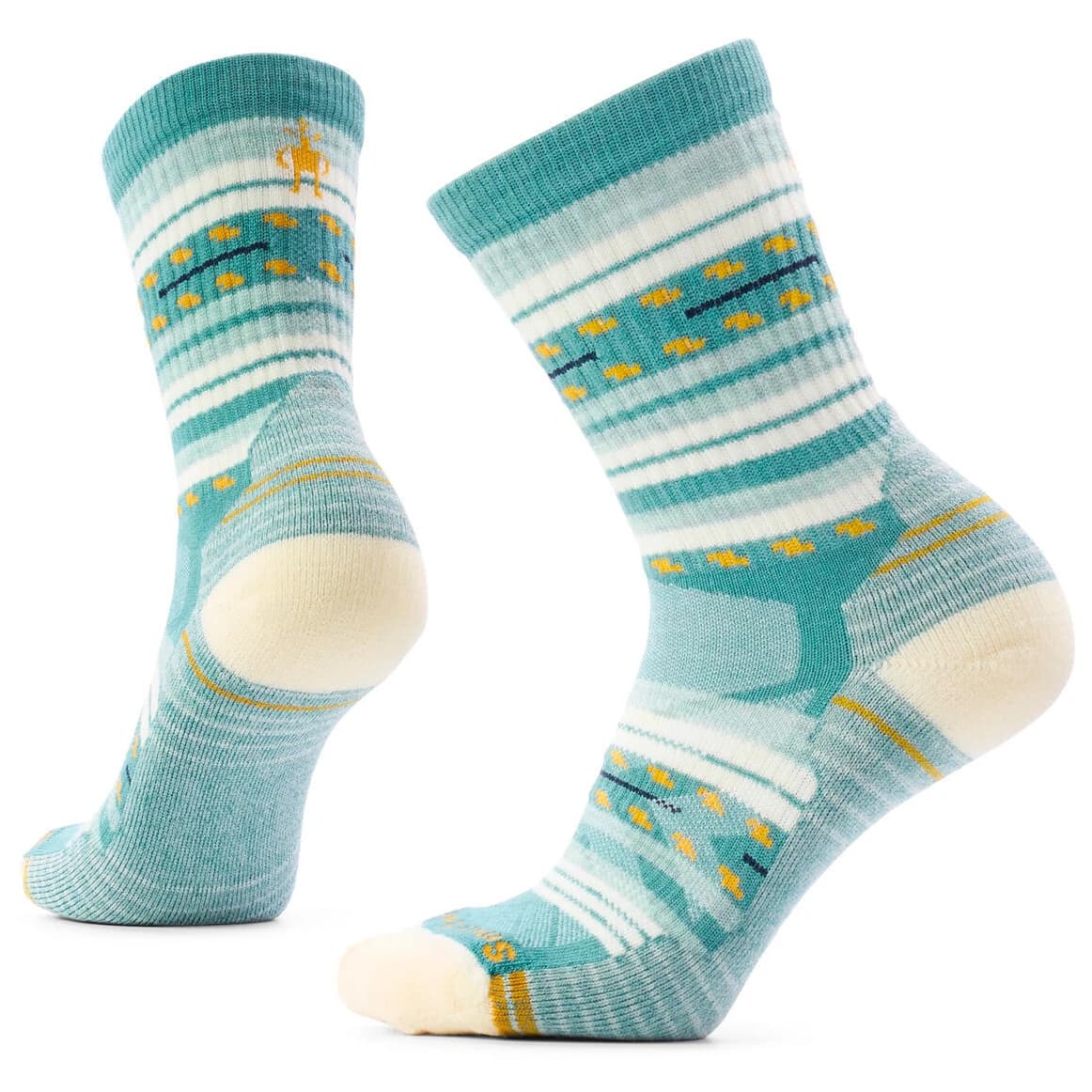 Дамски туристически чорапи Smartwool Women's Hike Light Cushion Margarita Crew Socks Walking socks - Dusty Teal