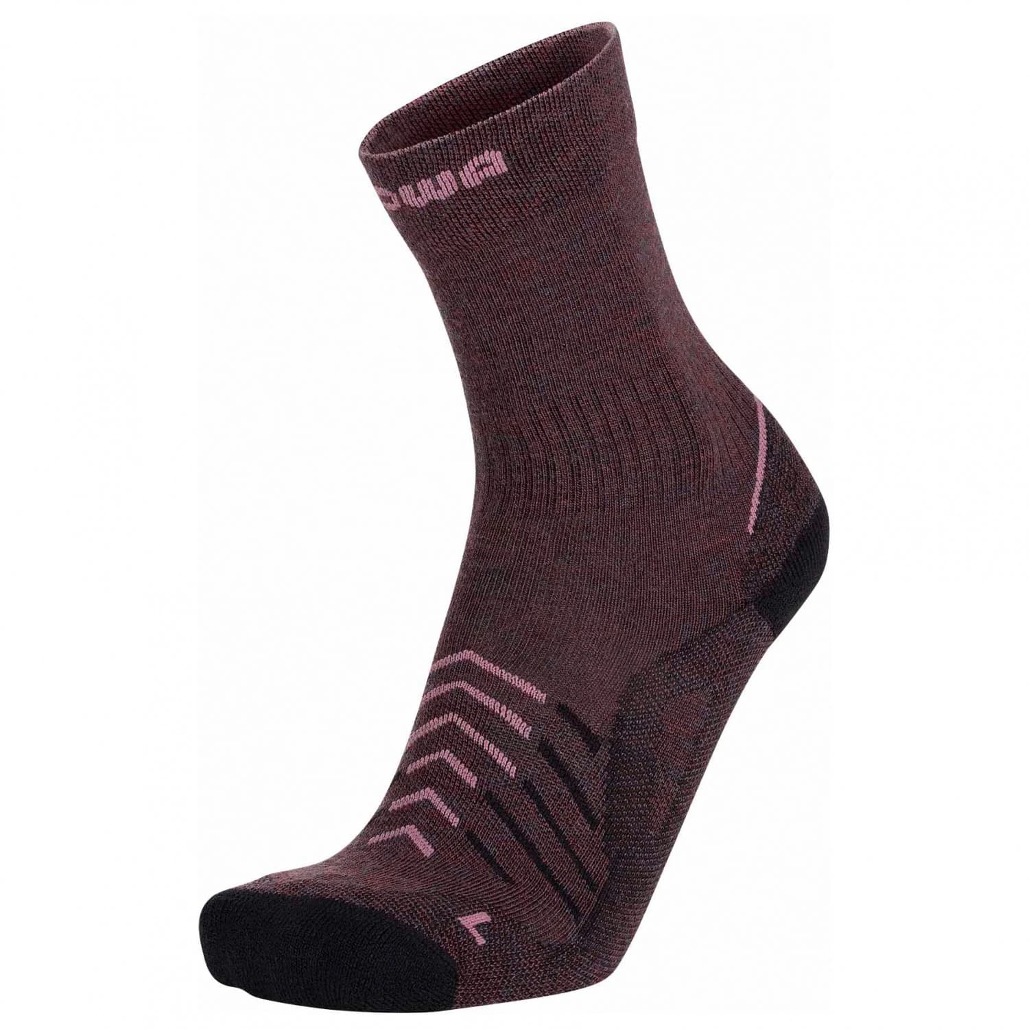 Туристически чорапи Lowa Renegade Walking socks - Prune