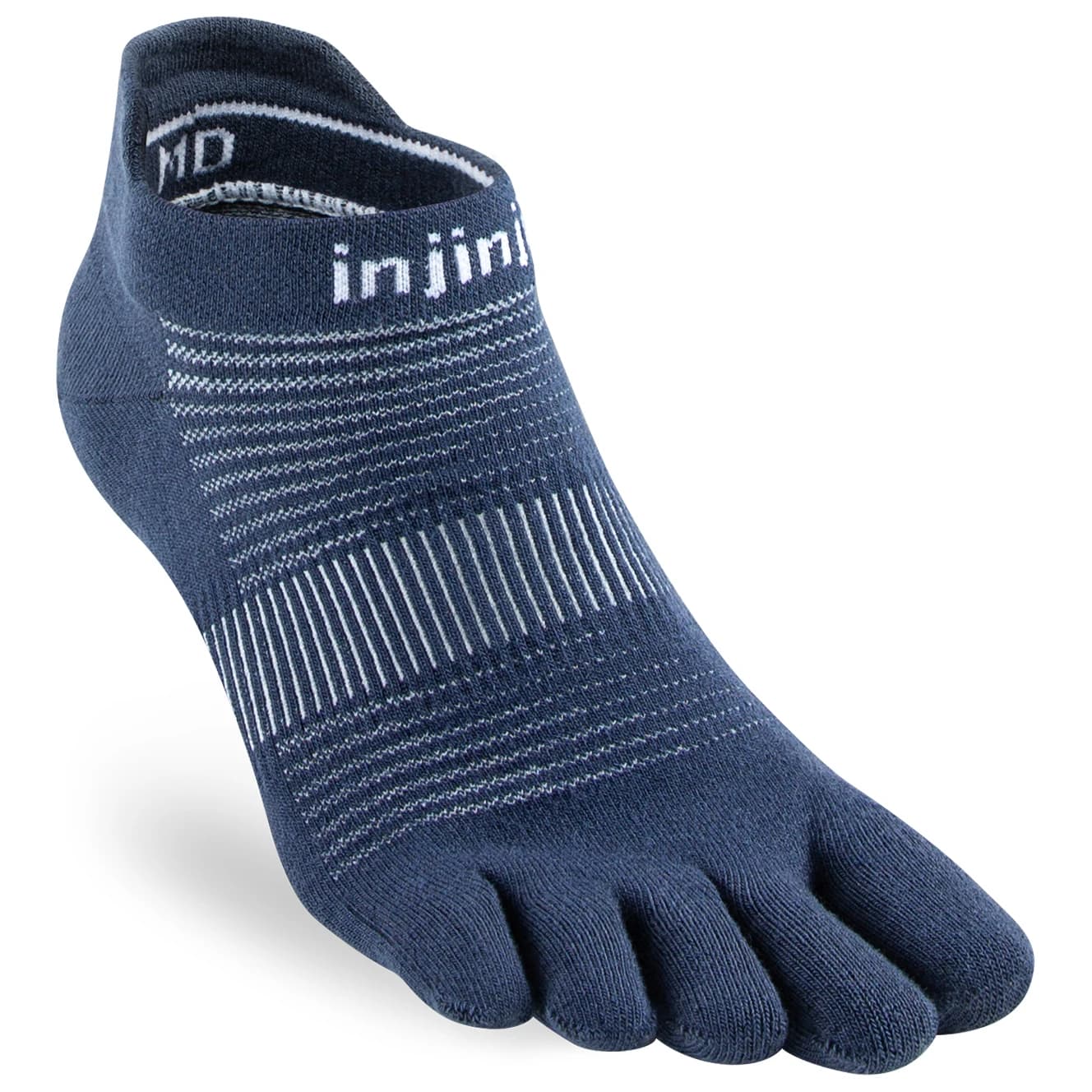 Чорапи за бягане Injinji Run Lightweight No-Show Running socks - Navy