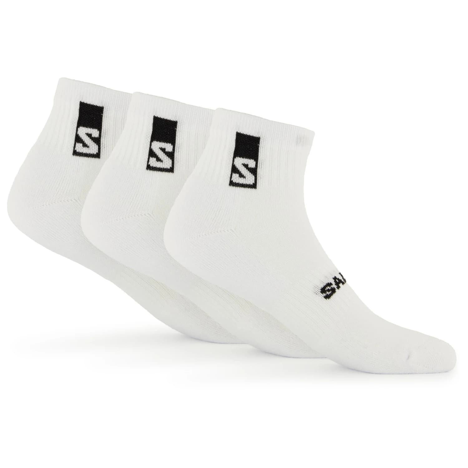 Спортни чорапи Salomon Everyday Ankle 3-Pack Sports socks - White / White / White