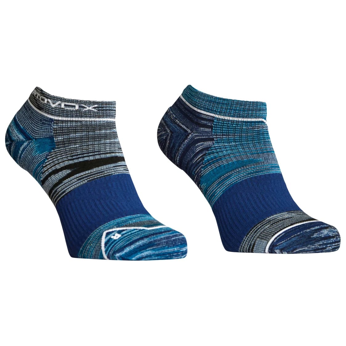 Мъжки туристически чорапи Ortovox Alpine Low Socks Merino socks - Blue Nunatak