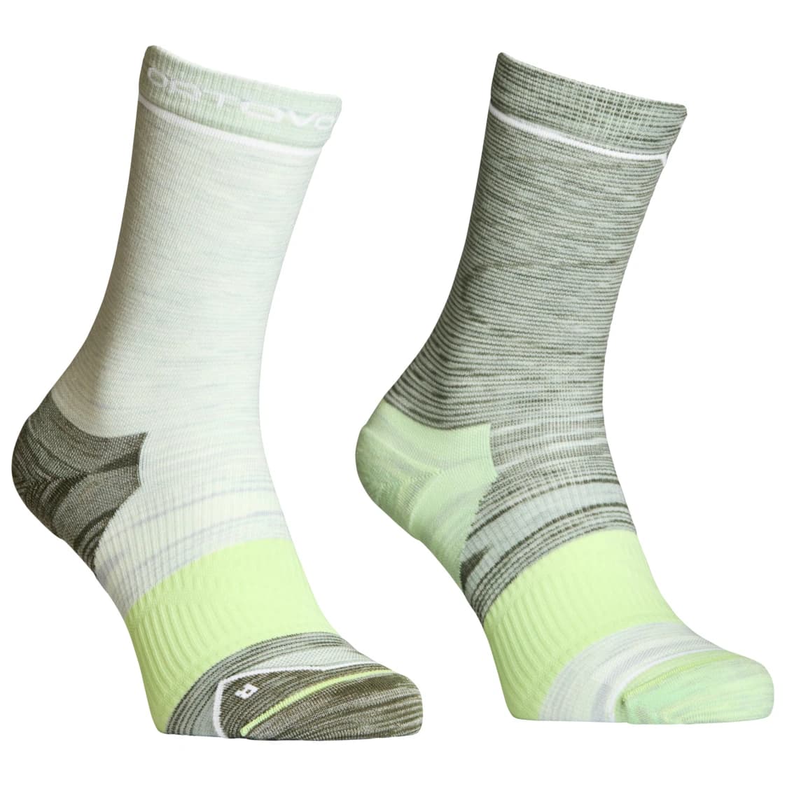Дамски туристически чорапи Ortovox Women's Alpine Mid Socks Merino socks - Green Acid