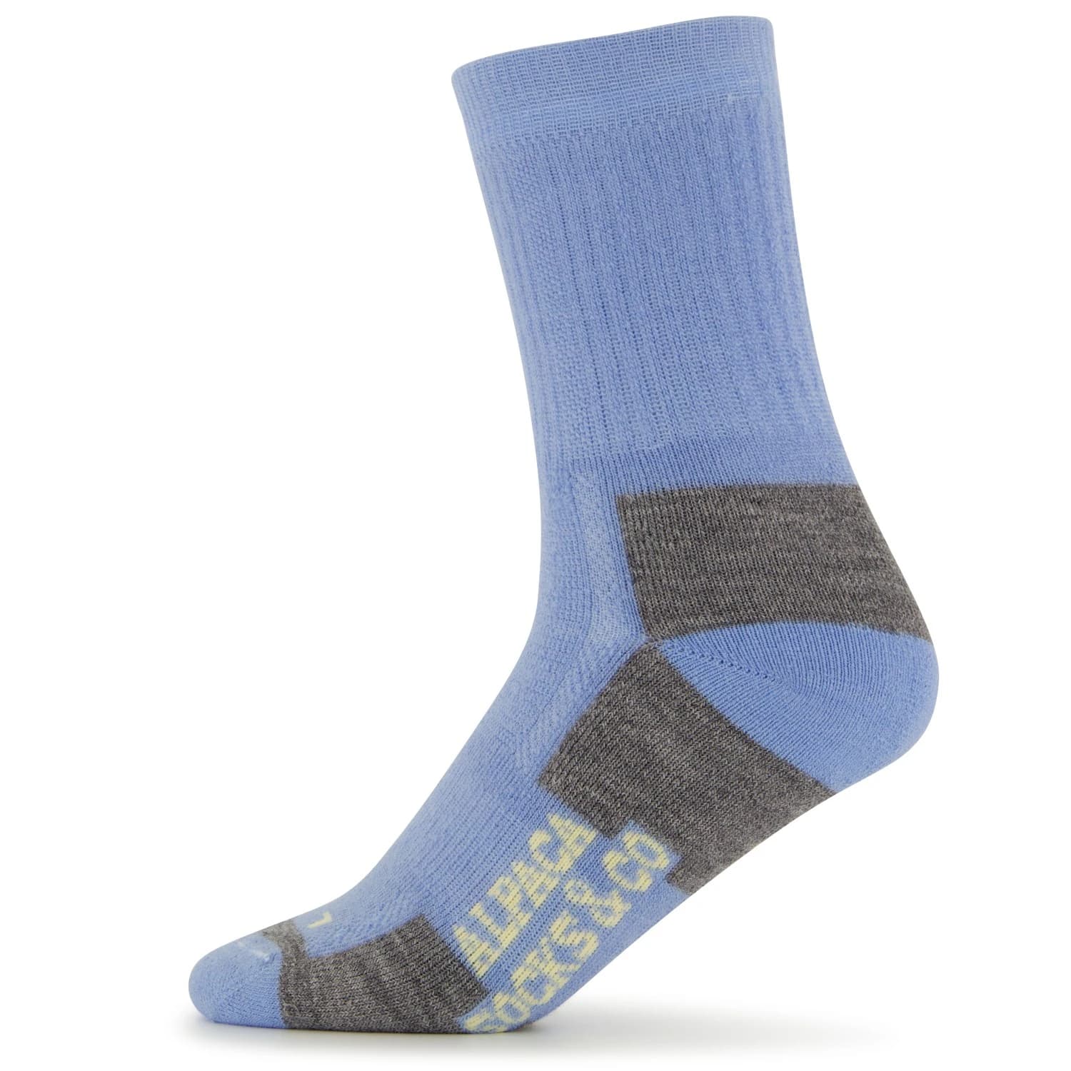 Детски спортни чорапи Alpacasocks&Co Merino Kids Sports socks - Cielo / Argento