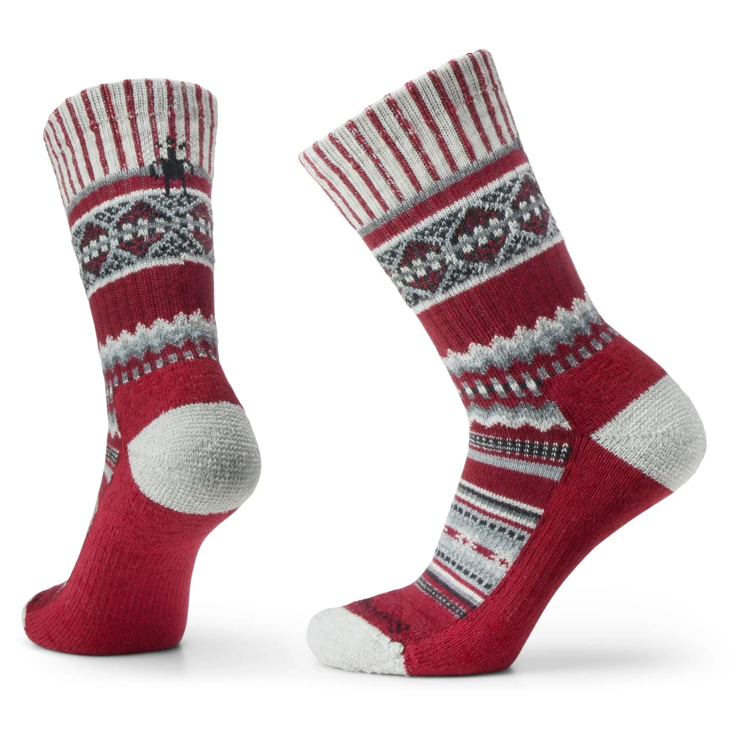 Спортни чорапи Smartwool Everyday Snowed In Sweater Crew Sports socks - Tibetan Red