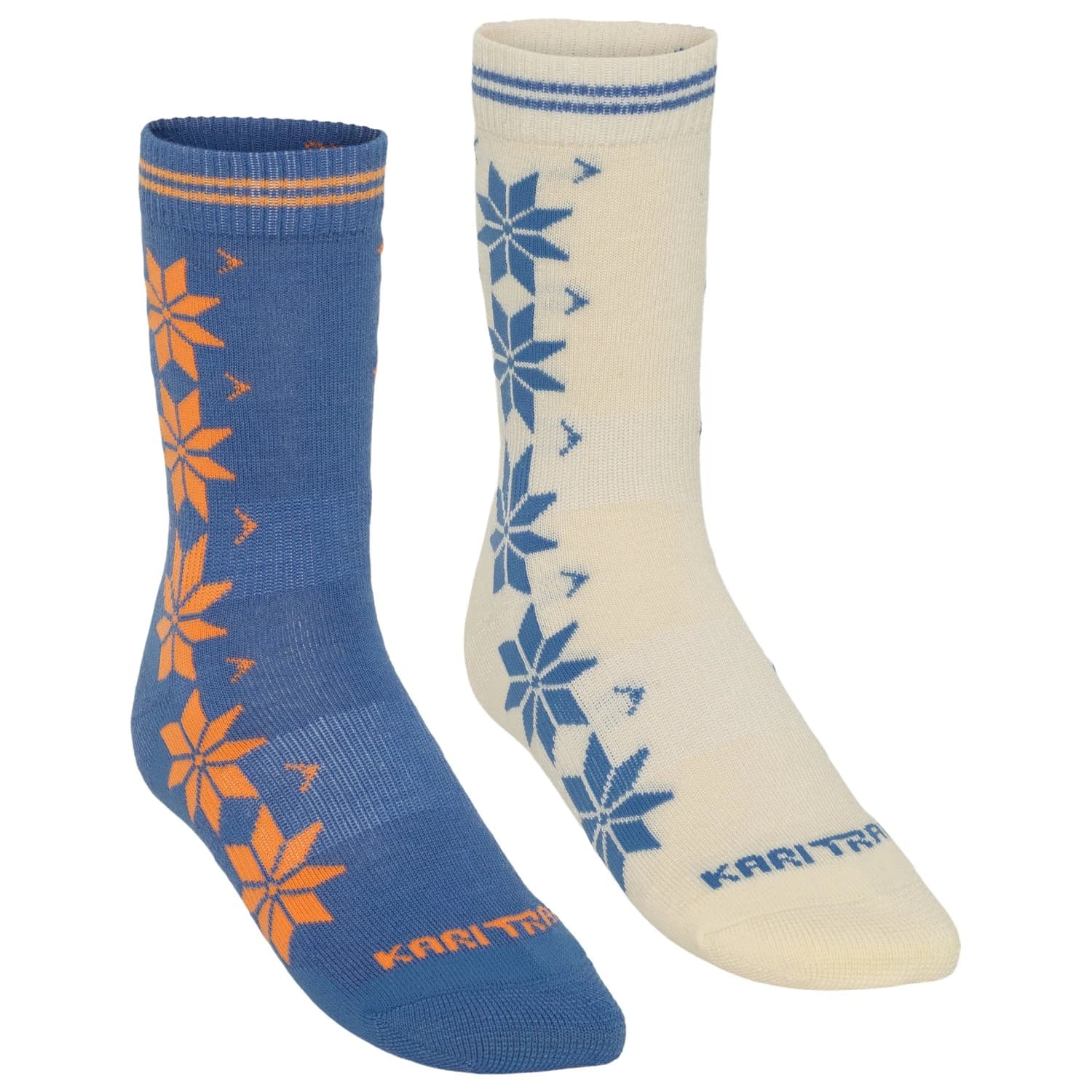 Мериносови чорапи Kari Traa Women's Vinst Wool Sock 2 Pack Merino socks - Sea