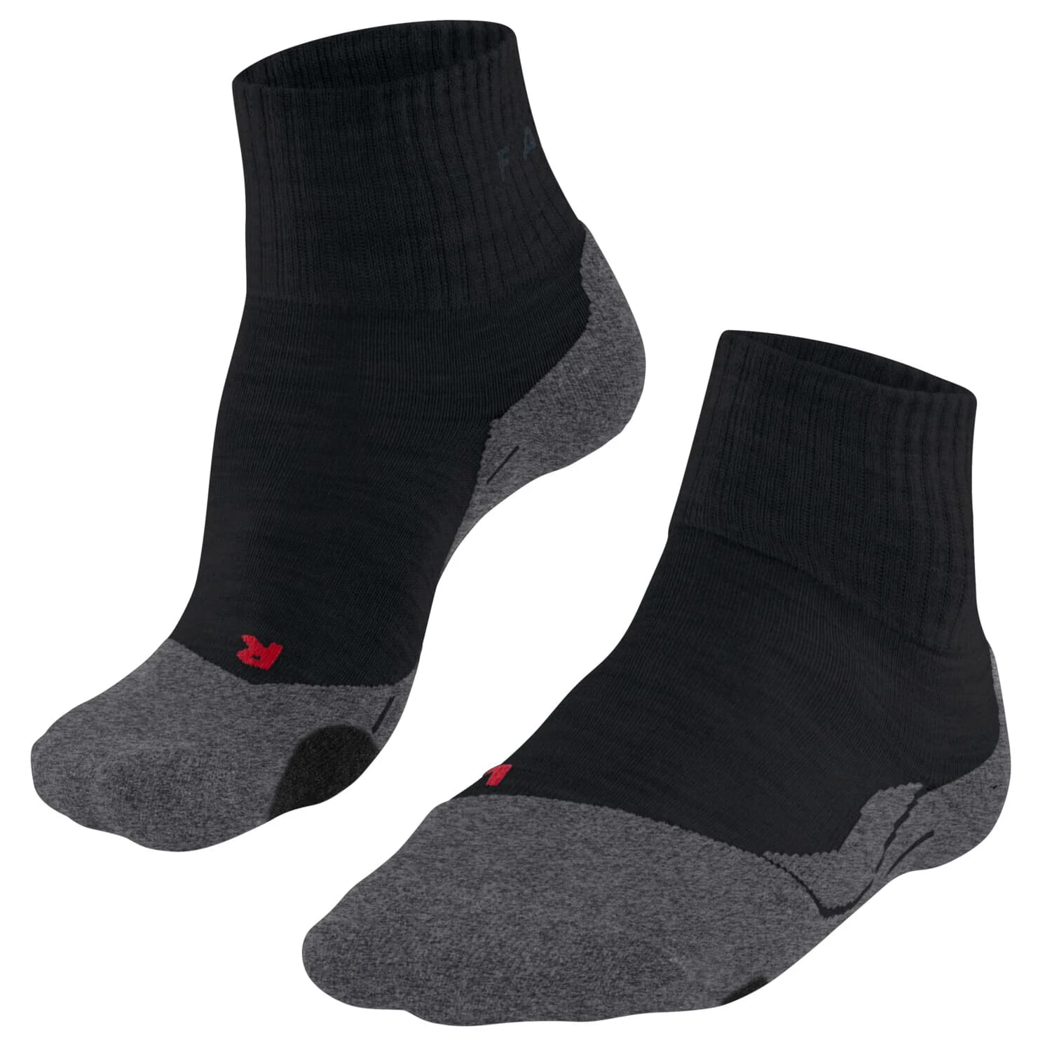 Мъжки туристически чорапи Falke TK2 Explore Short Walking socks - Black Mix