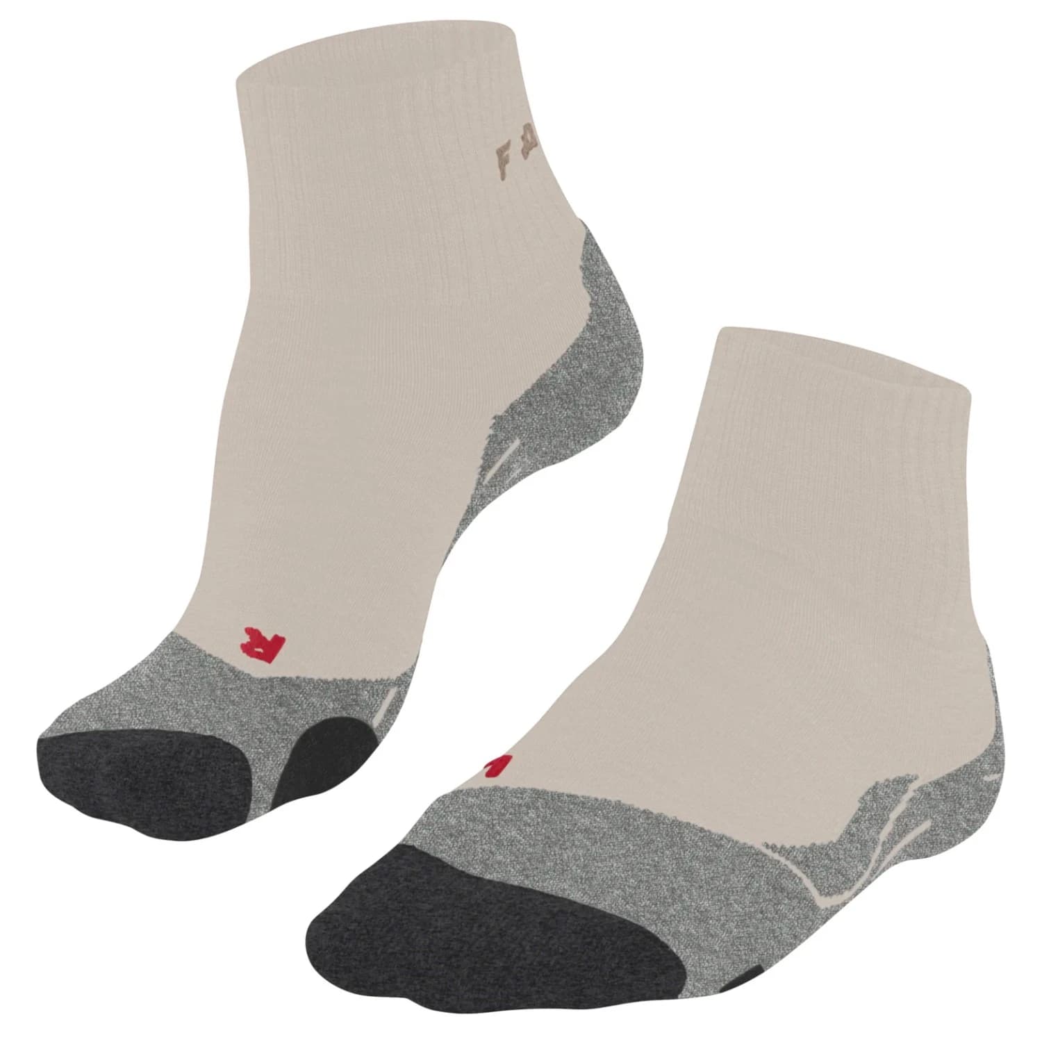Дамски туристически чорапи Falke Women's TK2 Explore Short Walking socks - Natural