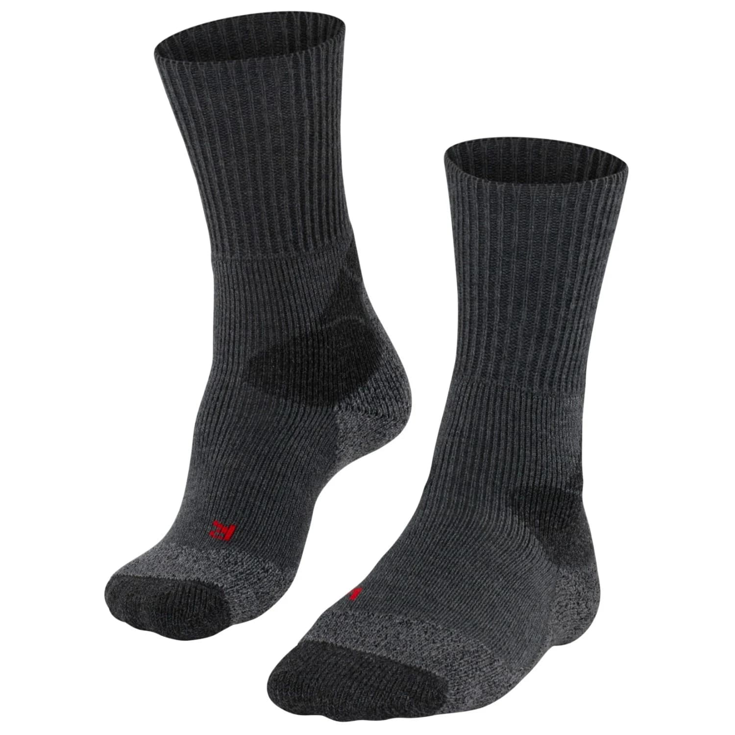Дамски туристически чорапи Falke Women's TKX Expedition Walking socks - Asphalt Melange