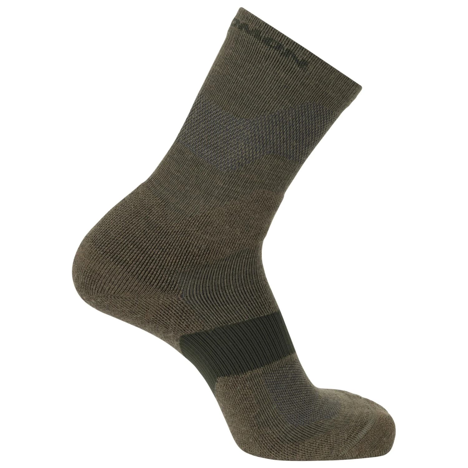 Туристически чорапи Salomon X Ultra Crew Walking socks - Martini Olive / Stone Grey