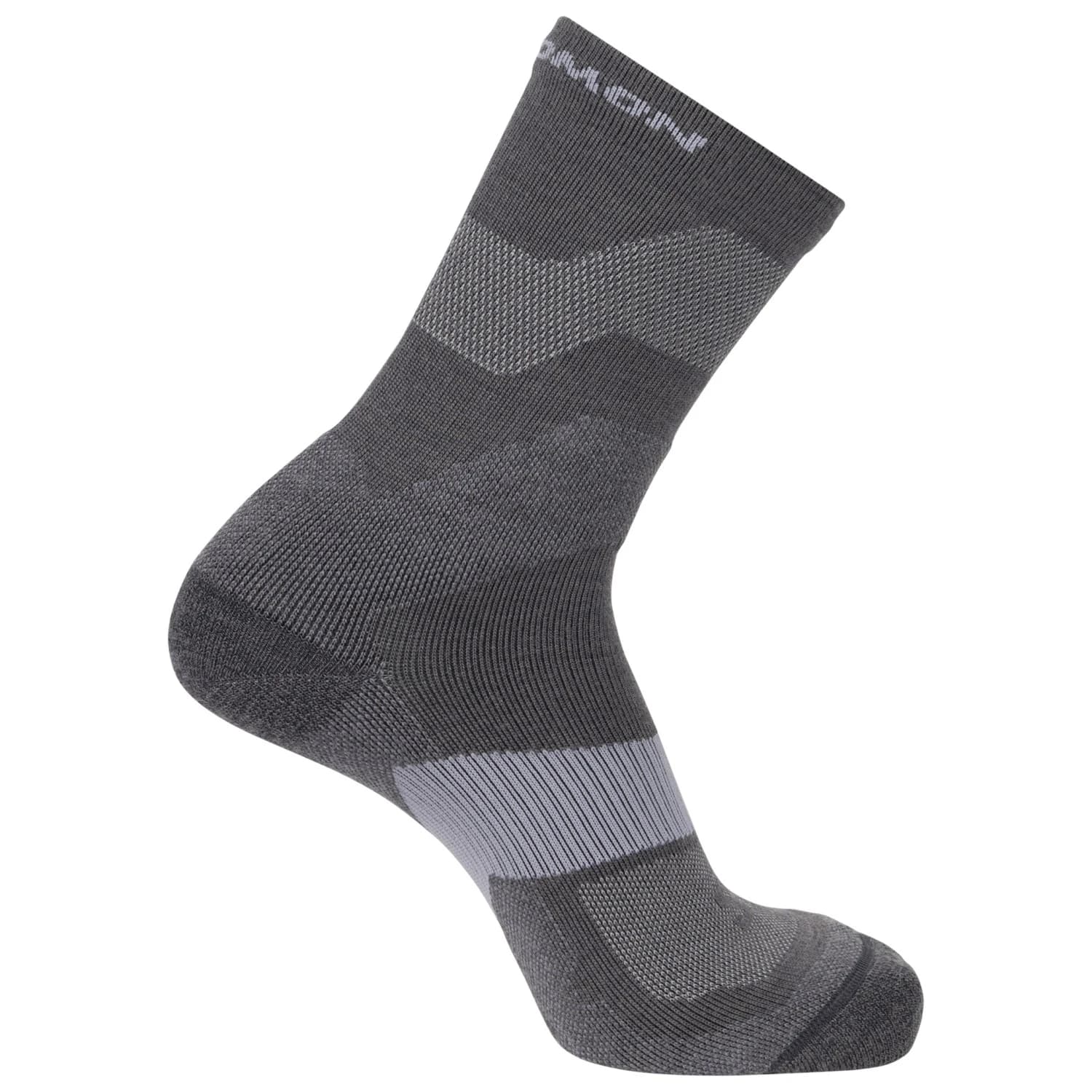 Туристически чорапи Salomon X Ultra Crew Walking socks - Turbulence / Quarry