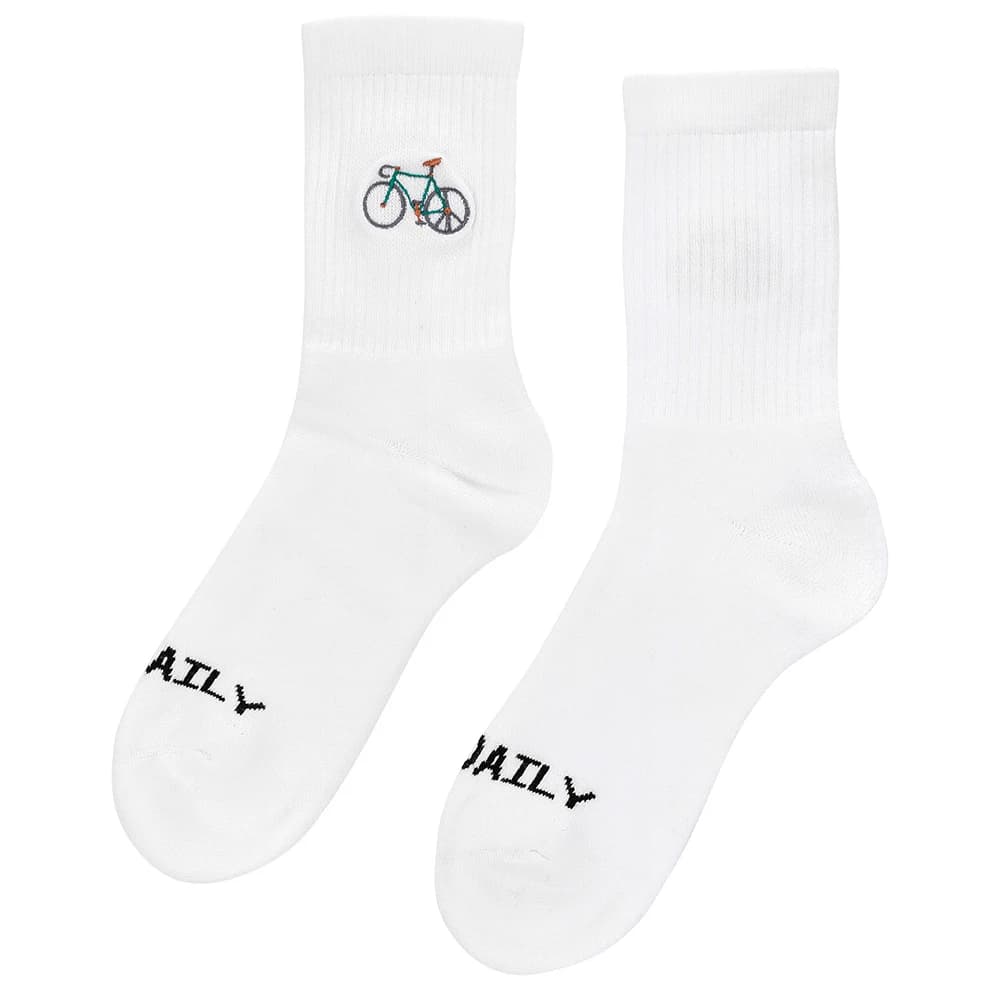 Спортни чорапи Iriedaily Peaceride Sock Sports socks - White