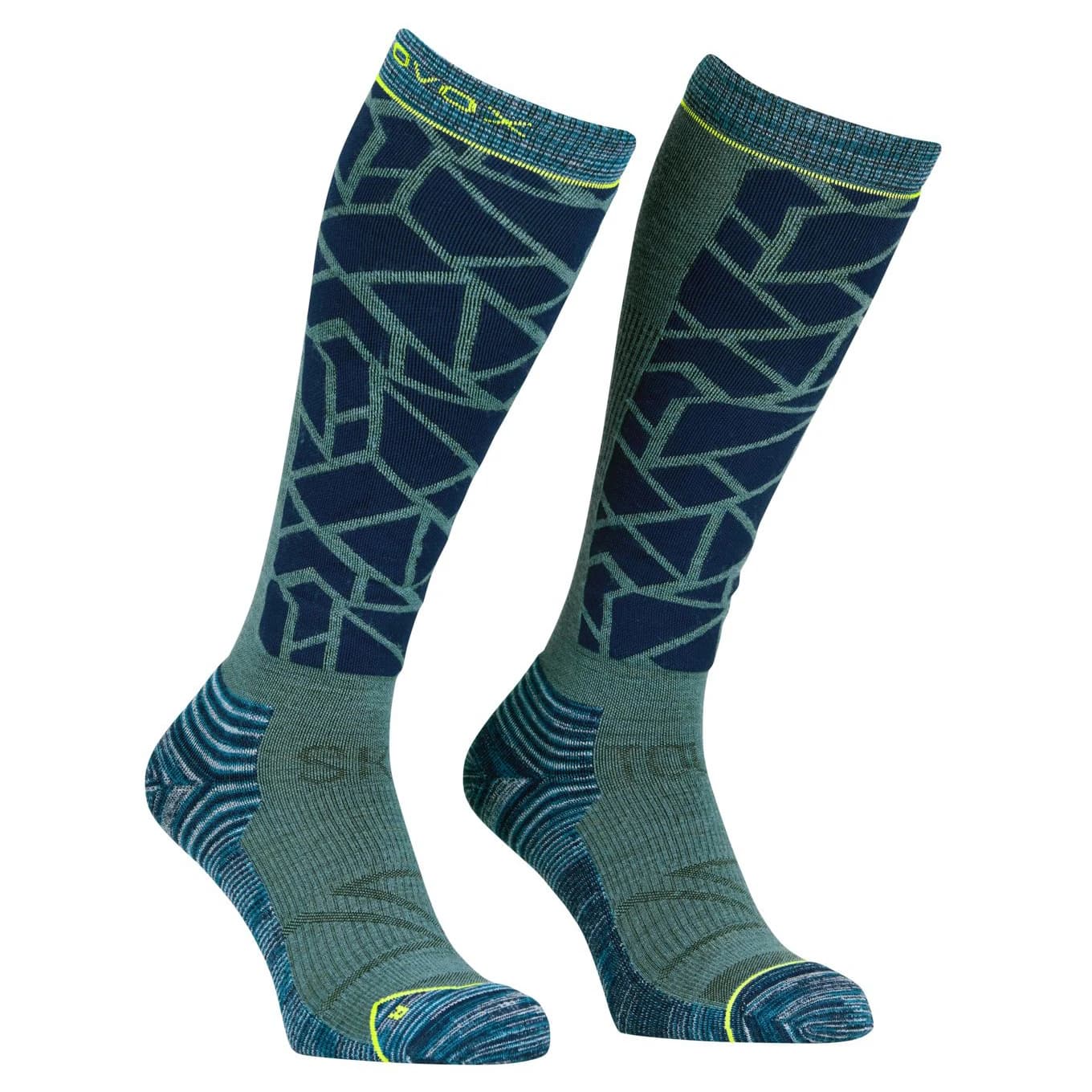 Ски чорапи Ortovox Ski Tour Comp Long Socks Ski socks - Deep Ocean