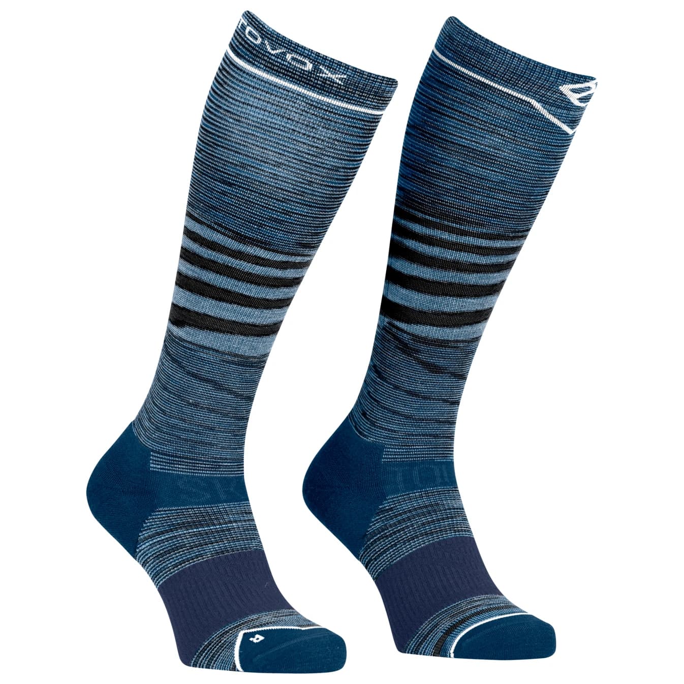 Ски чорапи Ortovox Ski Tour LT Comp Long Socks Ski socks - Blue Nunatak Blend