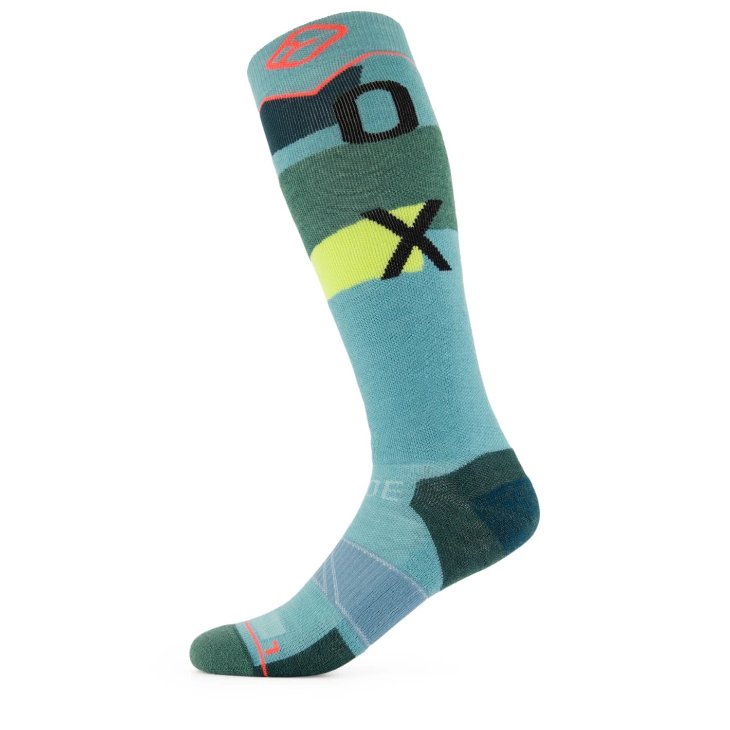 Ски чорапи Ortovox Women's Freeride Long Socks Cozy Ski socks - Ice Waterfall