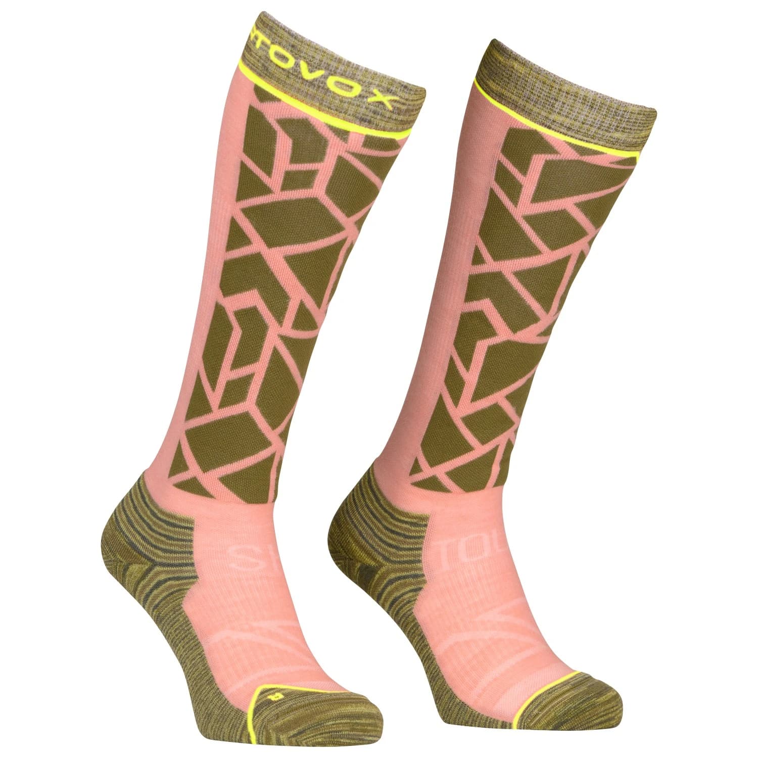 Ски чорапи Ortovox Women's Ski Tour Comp Long Socks Ski socks - Bloom