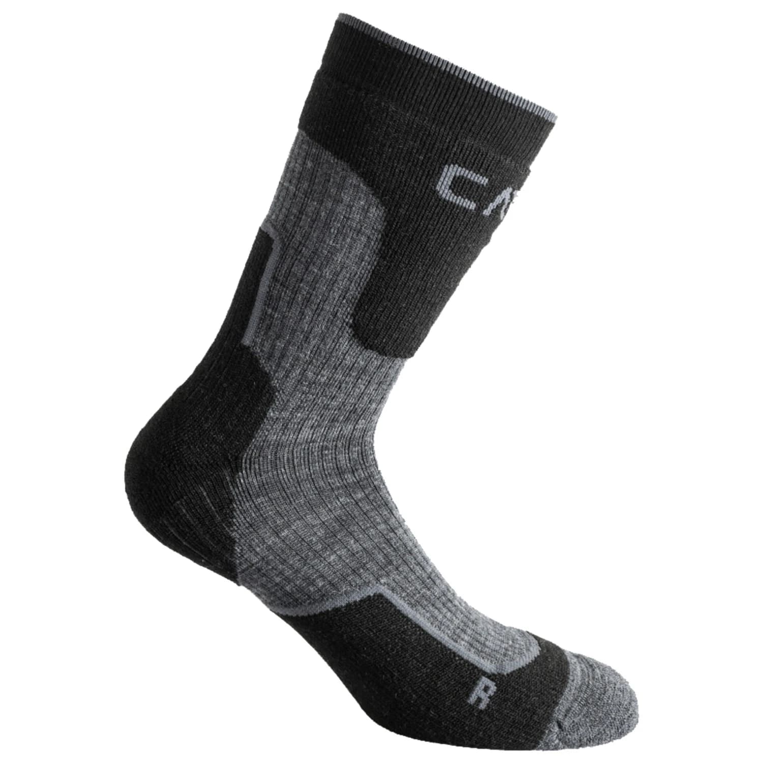 Туристически чорапи CMP Trekking Sock Wool Mid Walking socks - Nero