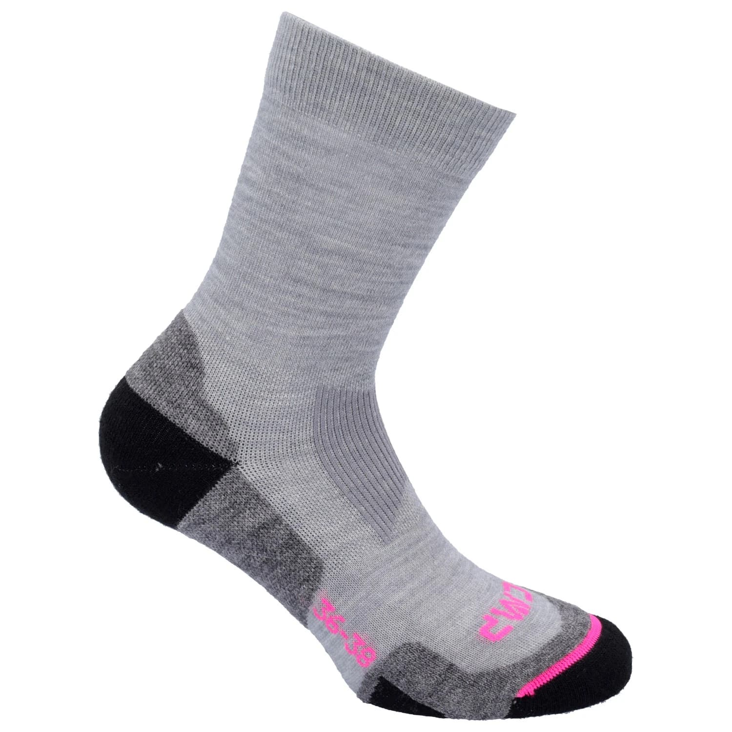 Дамски туристически чорапи CMP Women's Trekking Wool Sock Walking socks - Ice Melange