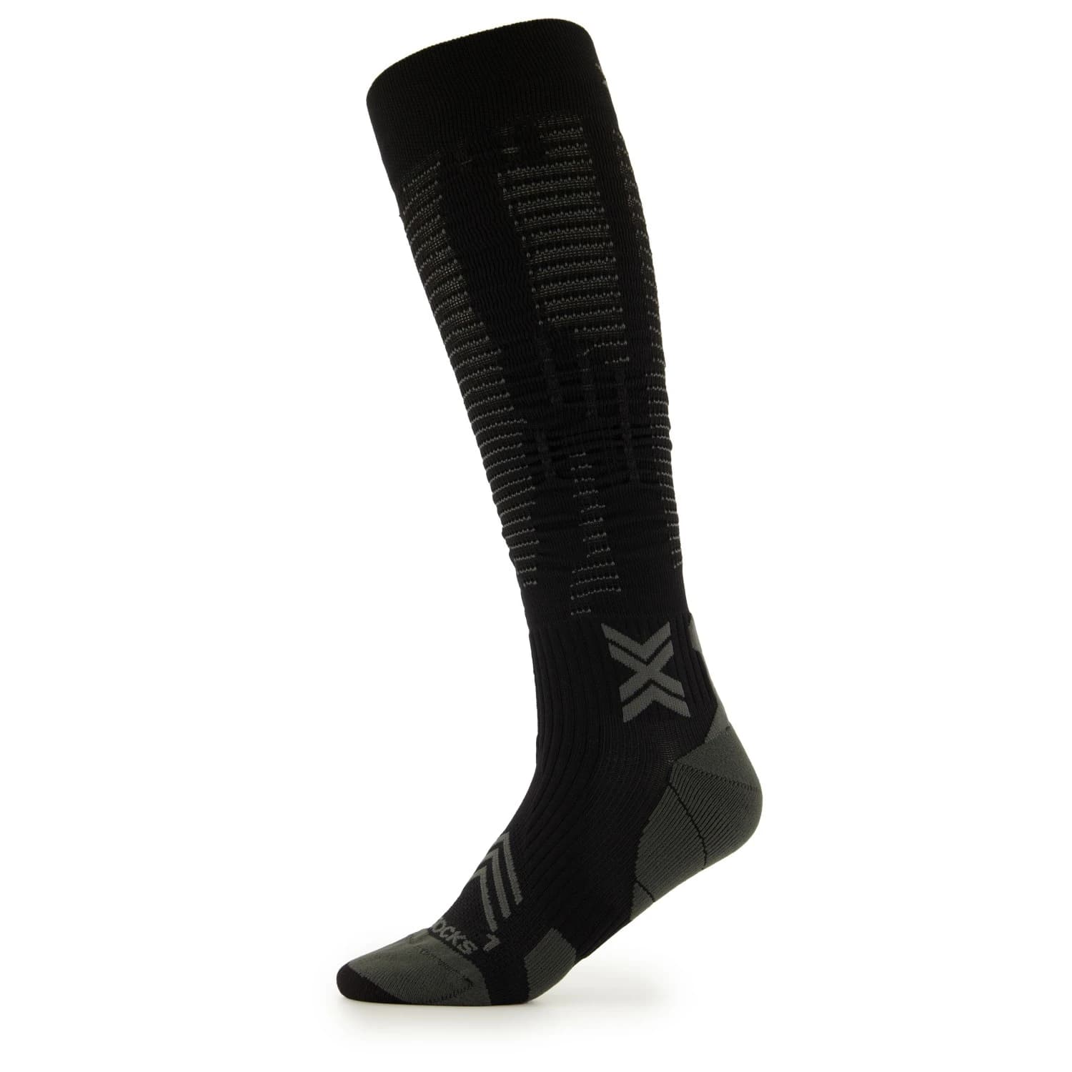 Чорапи за бягане X-Socks Run Expert Effektor OTC Running socks - Black / Charcoal