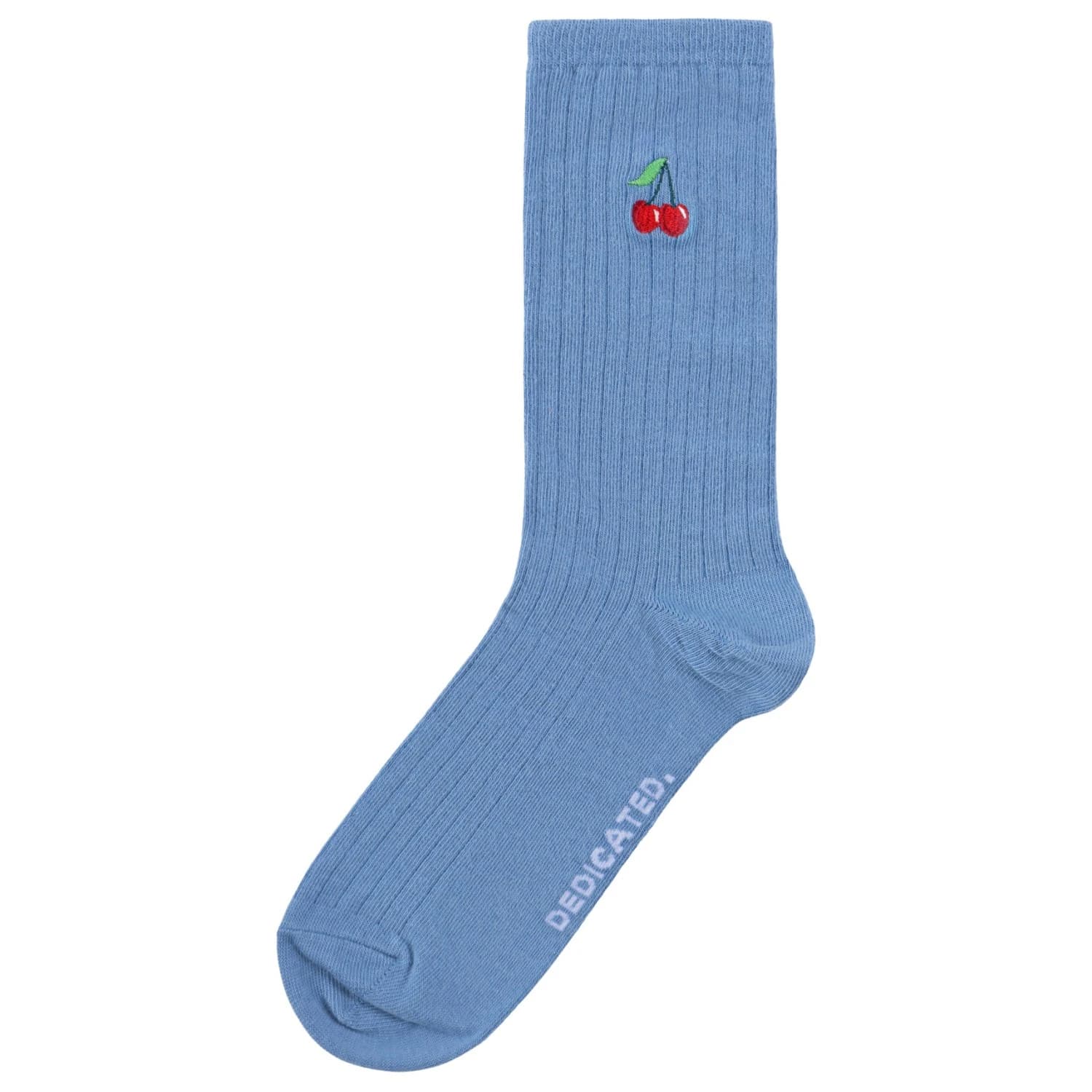 Спортни чорапи Dedicated Rib Socks Knivsta Cherries Sports socks - Forever Blue