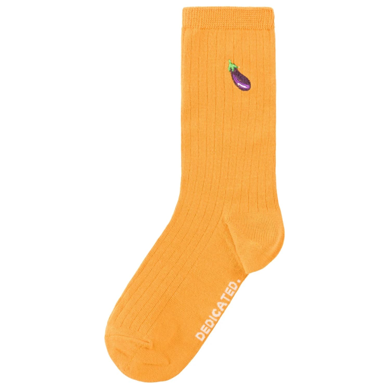 Спортни чорапи Dedicated Rib Socks Knivsta Eggplant Sports socks - Nugget Orange