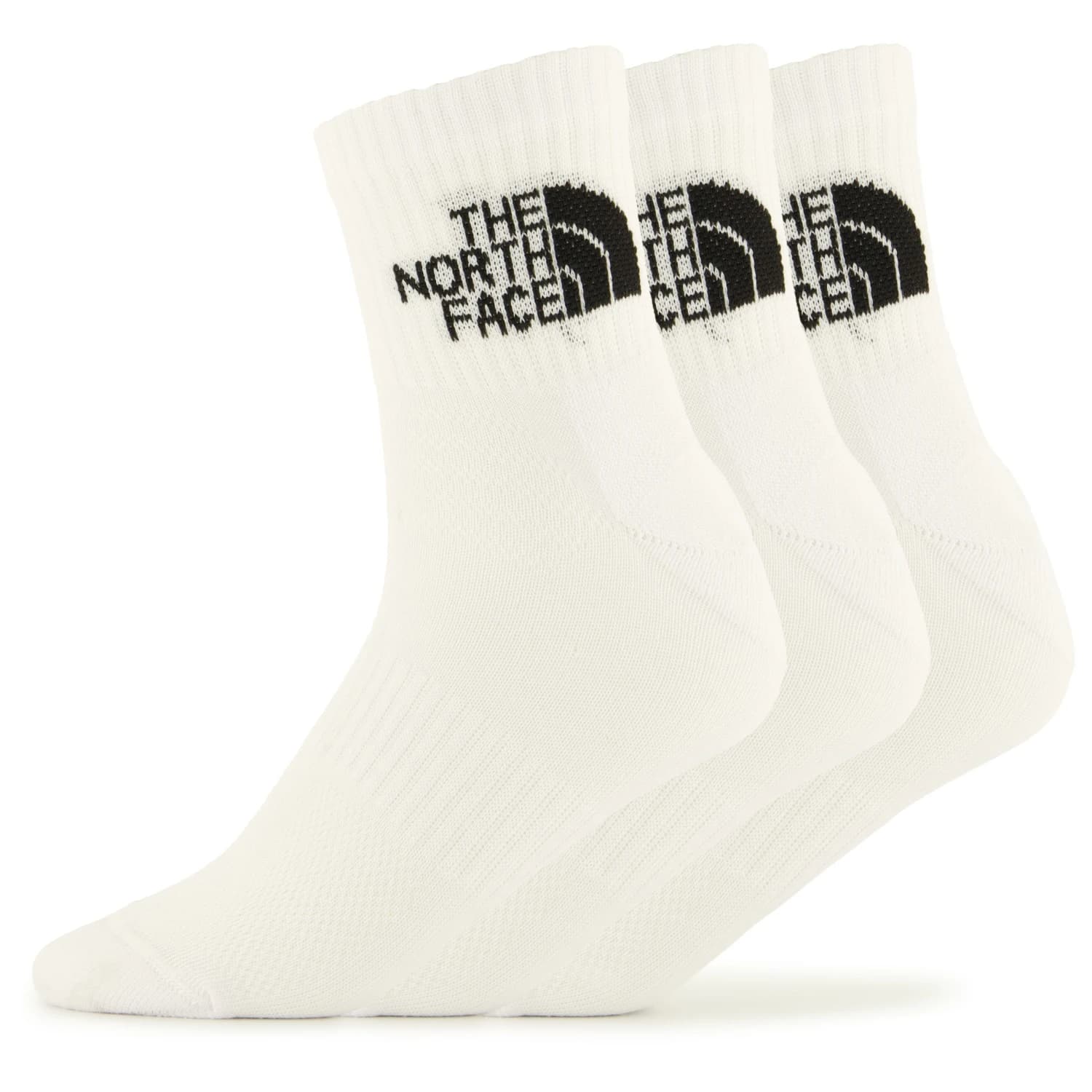 Спортни чорапи The North Face Multi Sport Cush Quarter Socks 3-Pack Sports socks - TNF White