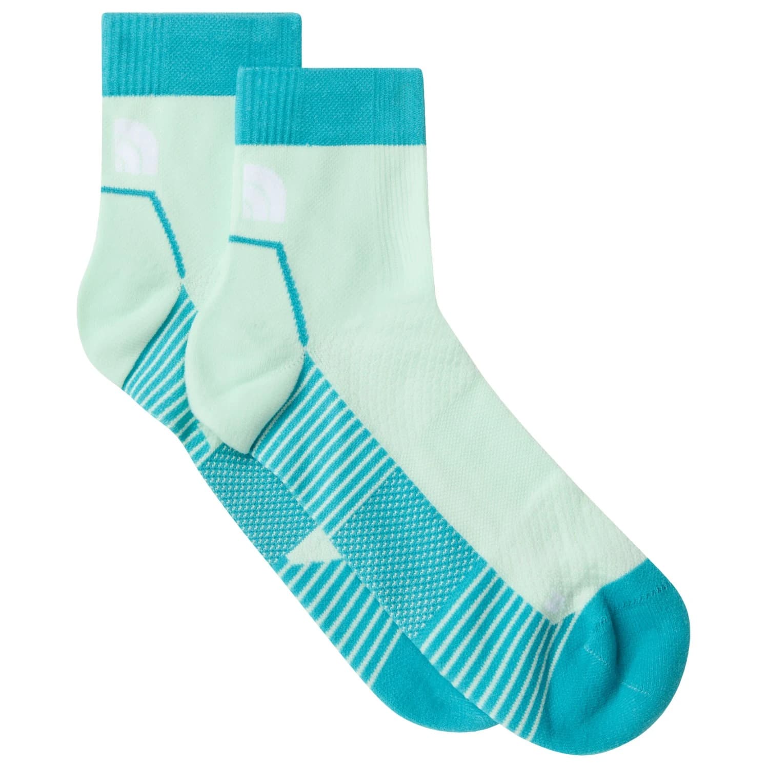 Чорапи за бягане The North Face Trail Run Quarter Socks Running socks - Opal Frost / River Ice