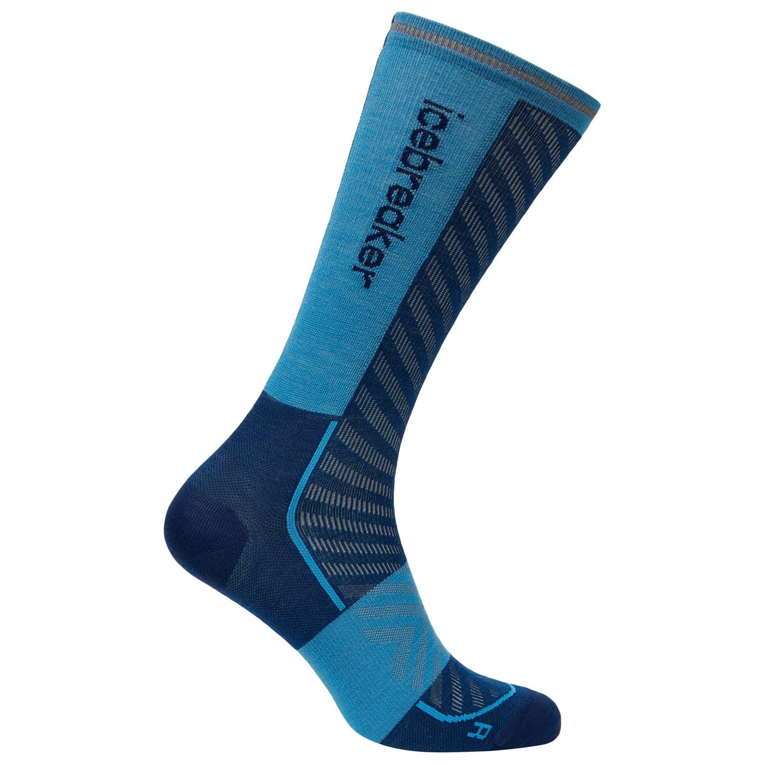 Чорапи за бягане Icebreaker Merino Run+ Ultralight Crew Running socks - Atlantis / Arctic