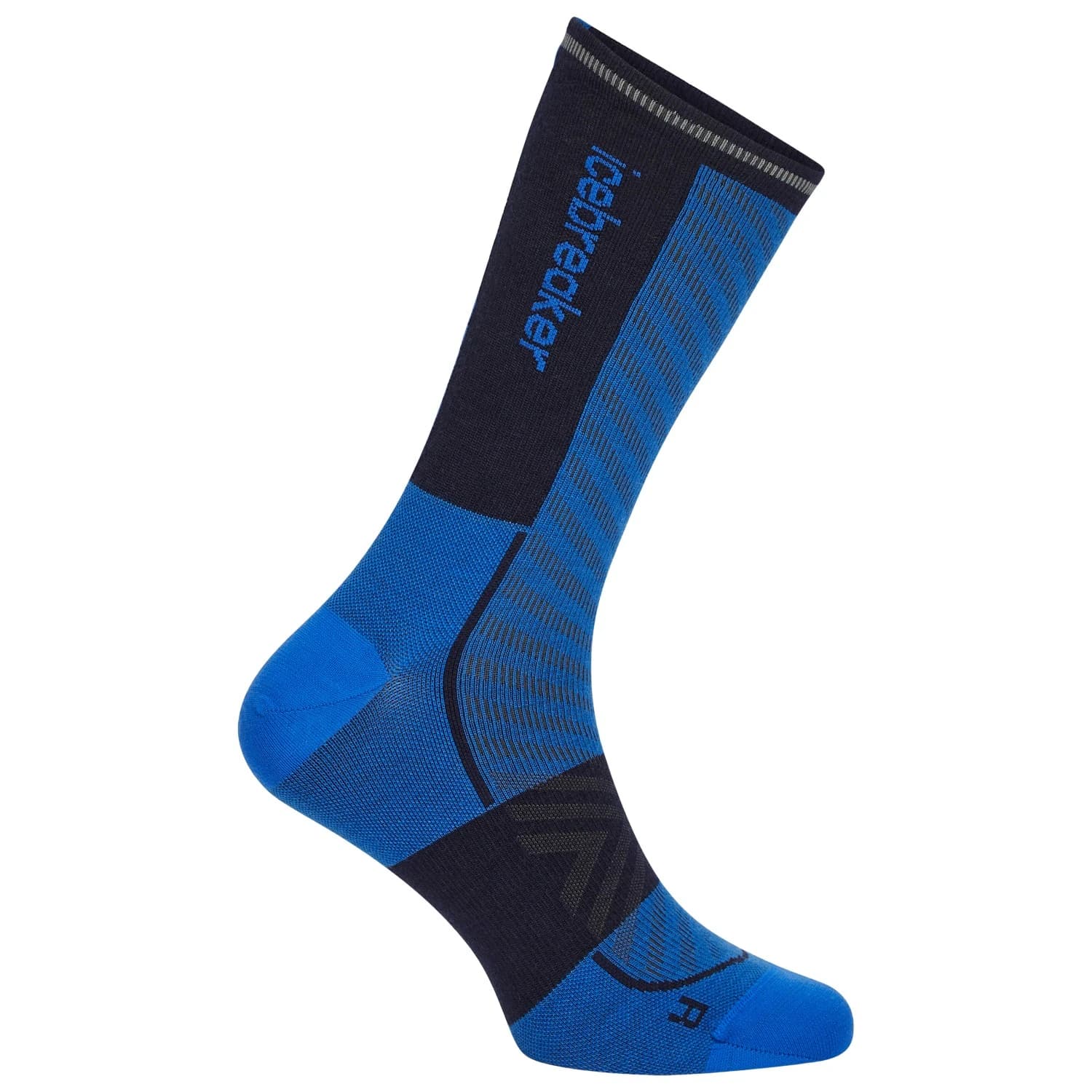 Мъжки чорапи за бягане Icebreaker Merino Run+ Ultralight Crew Running socks - Lazurite / Midnight Navy
