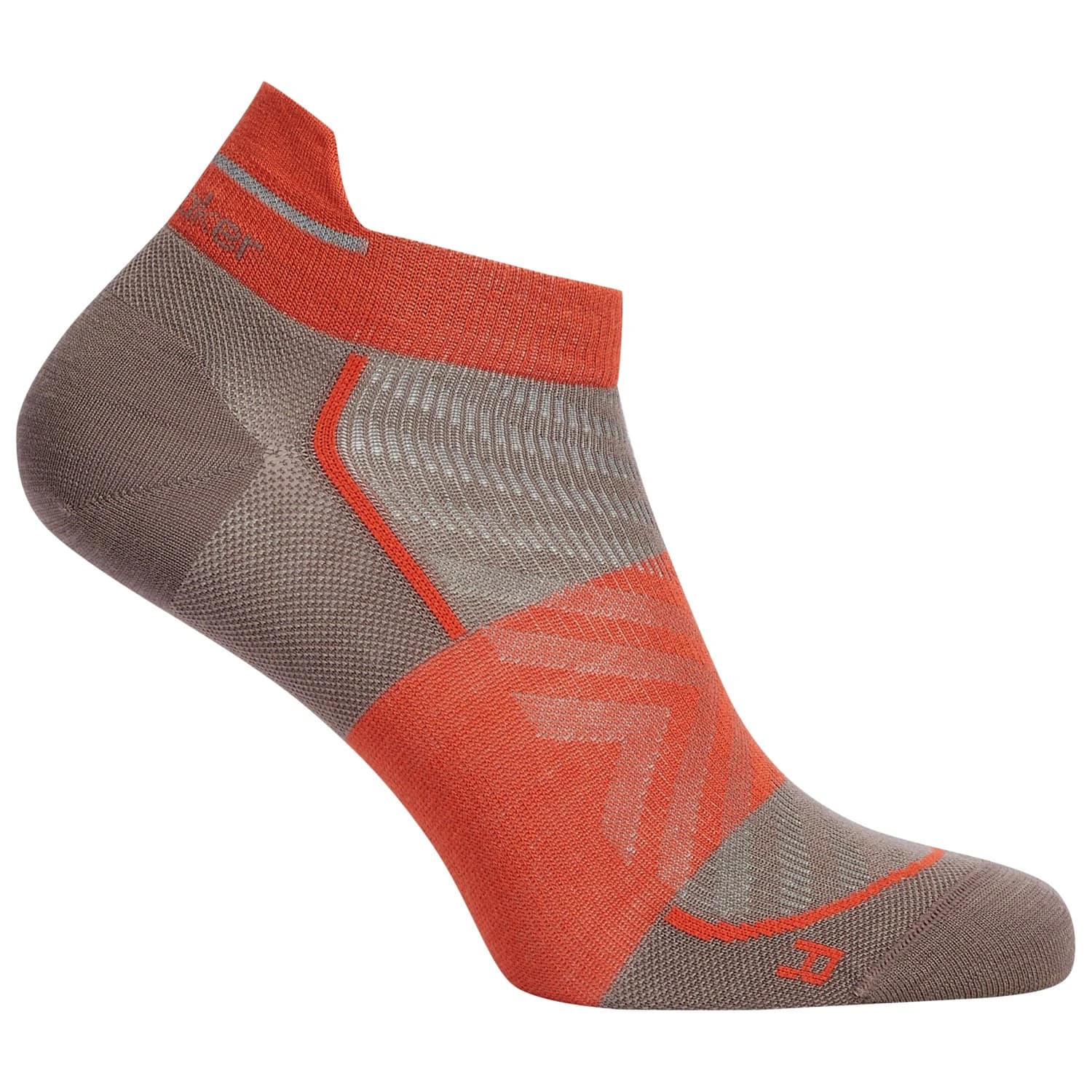 Дамски чорапи за бягане Icebreaker Women's Merino Run+ Ultralight Micro Running socks - Porcini / Fervid