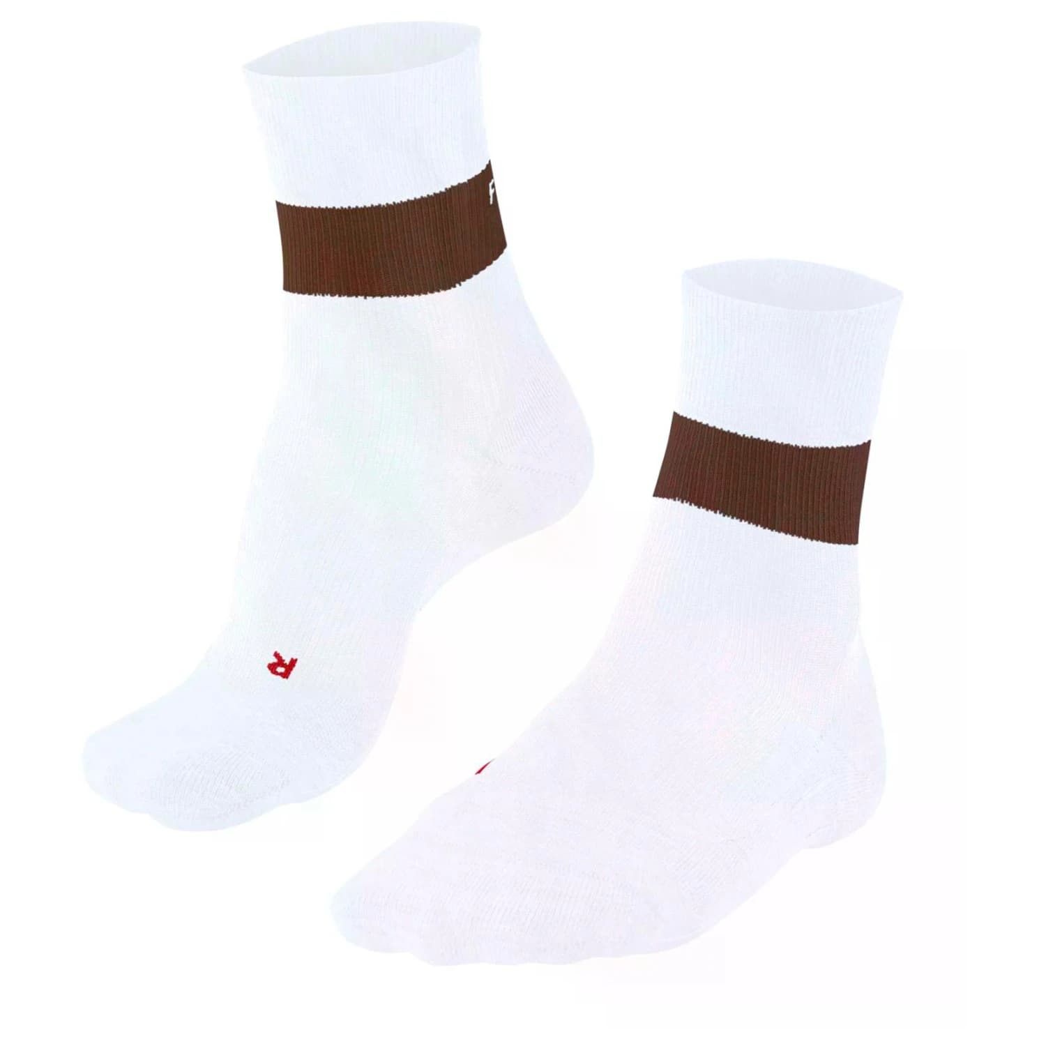 Мъжки чорапи за бягане Falke RU Compression Stabilizing Running socks - Creme