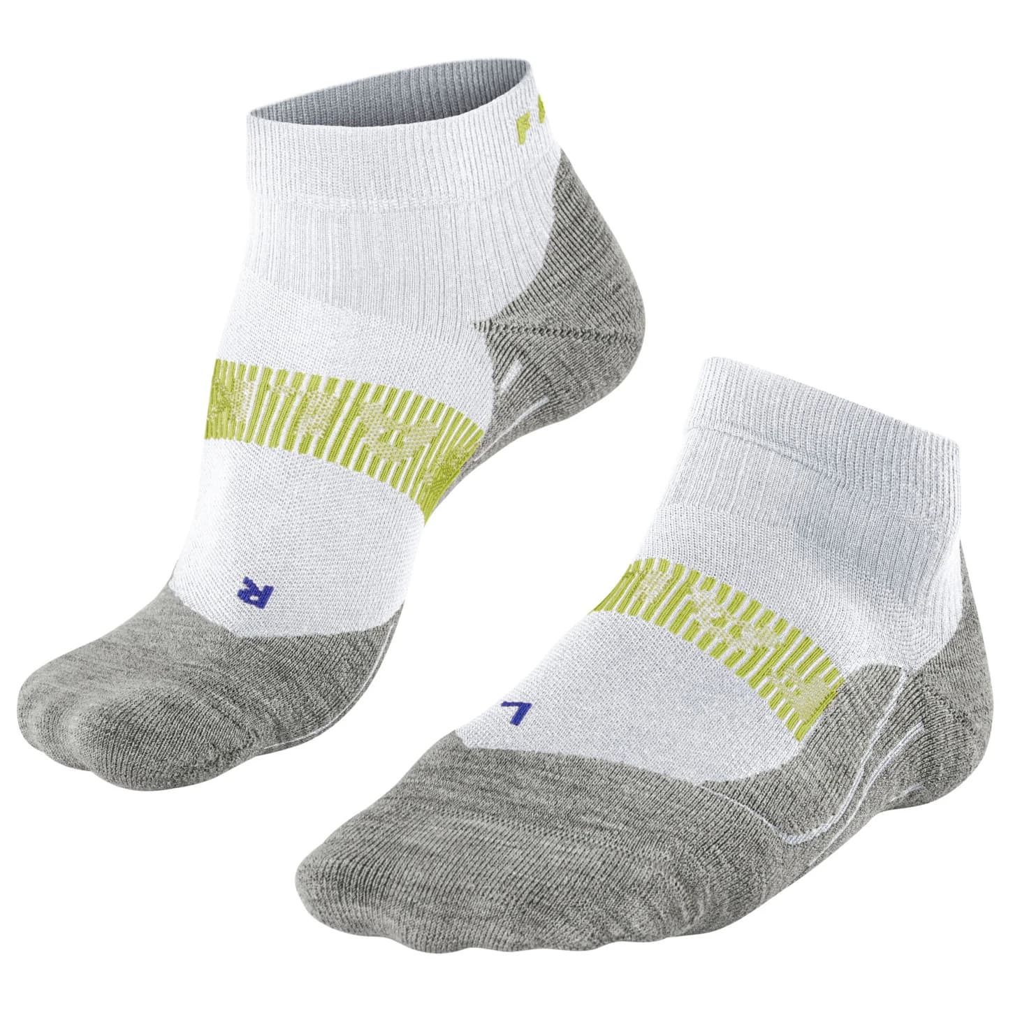 Мъжки чорапи за бягане Falke RU4 Endurance Cool Short Running socks - White